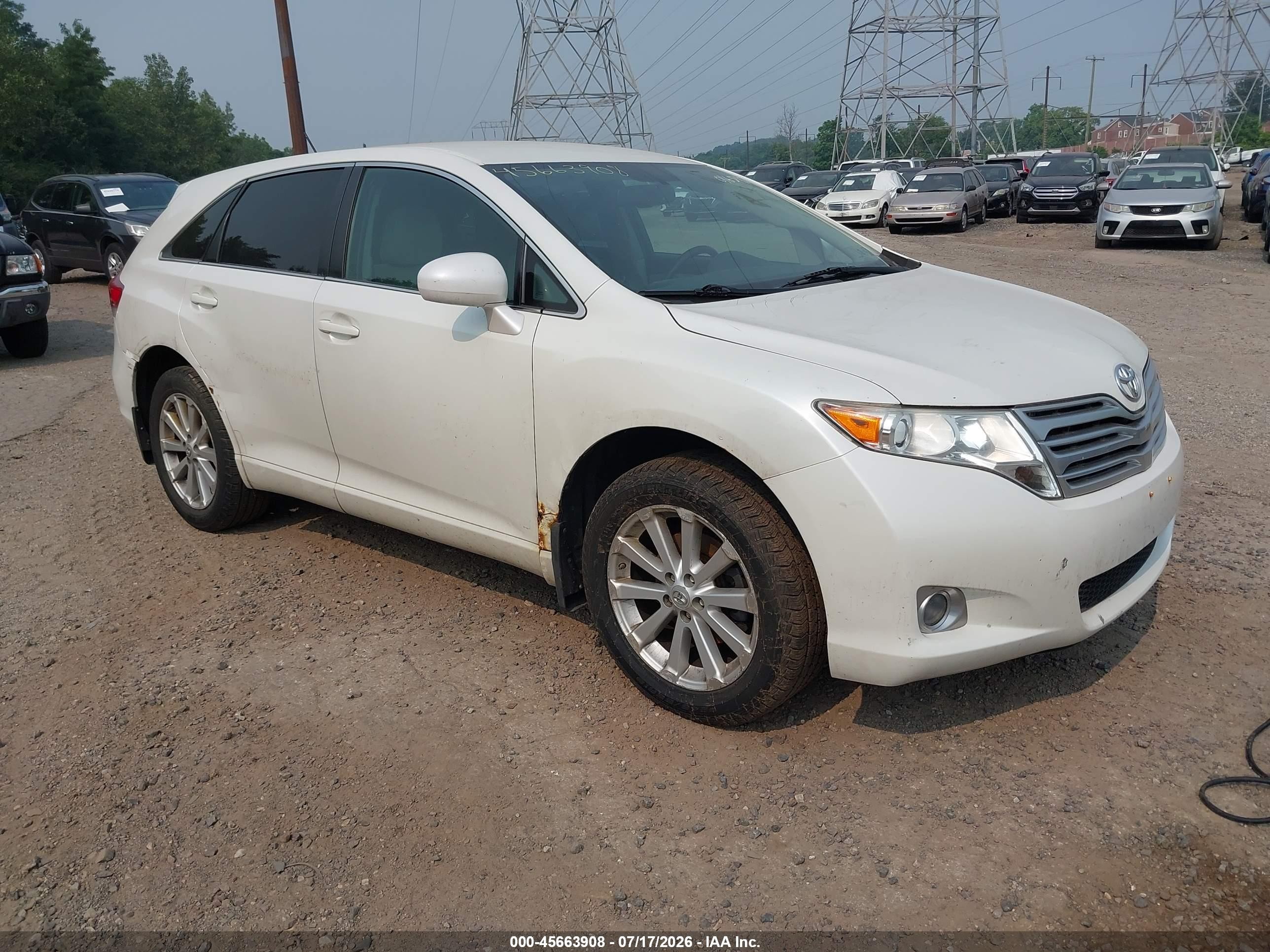 2009 Toyota Venza, VIN 4T3ZE11A49U016572 — Side