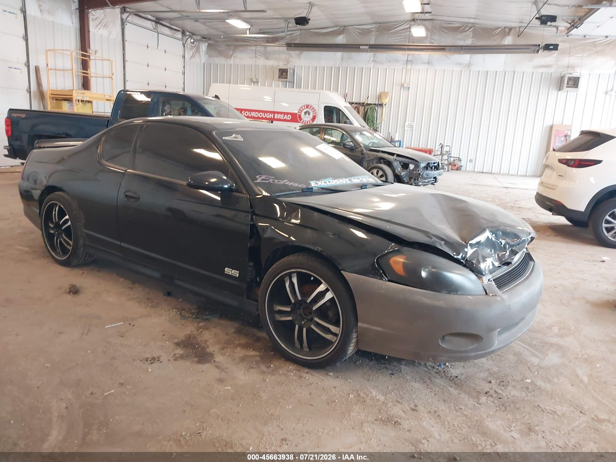 2006 Chevrolet Monte Carlo SS, VIN 2G1WL15C169189016 — Normal wear