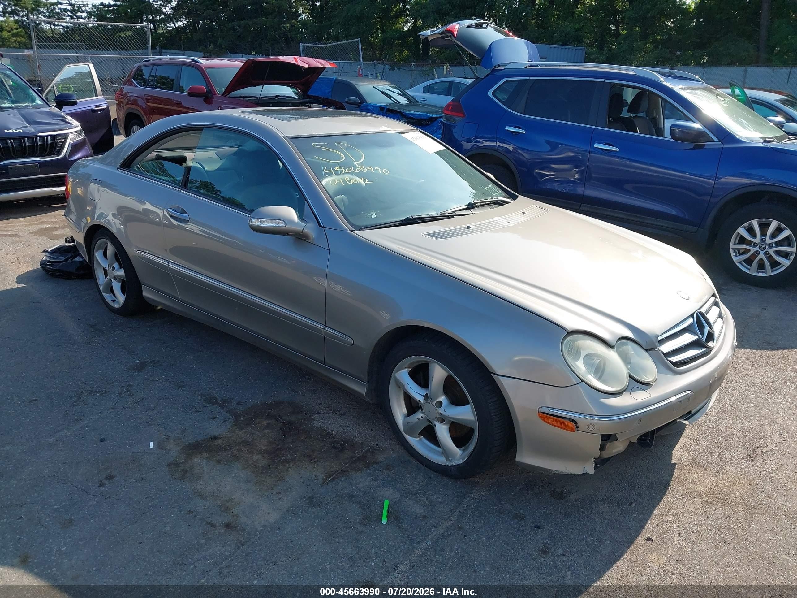 2004 Mercedes-Benz CLK 320, VIN WDBTJ65JX4F078799 — All over