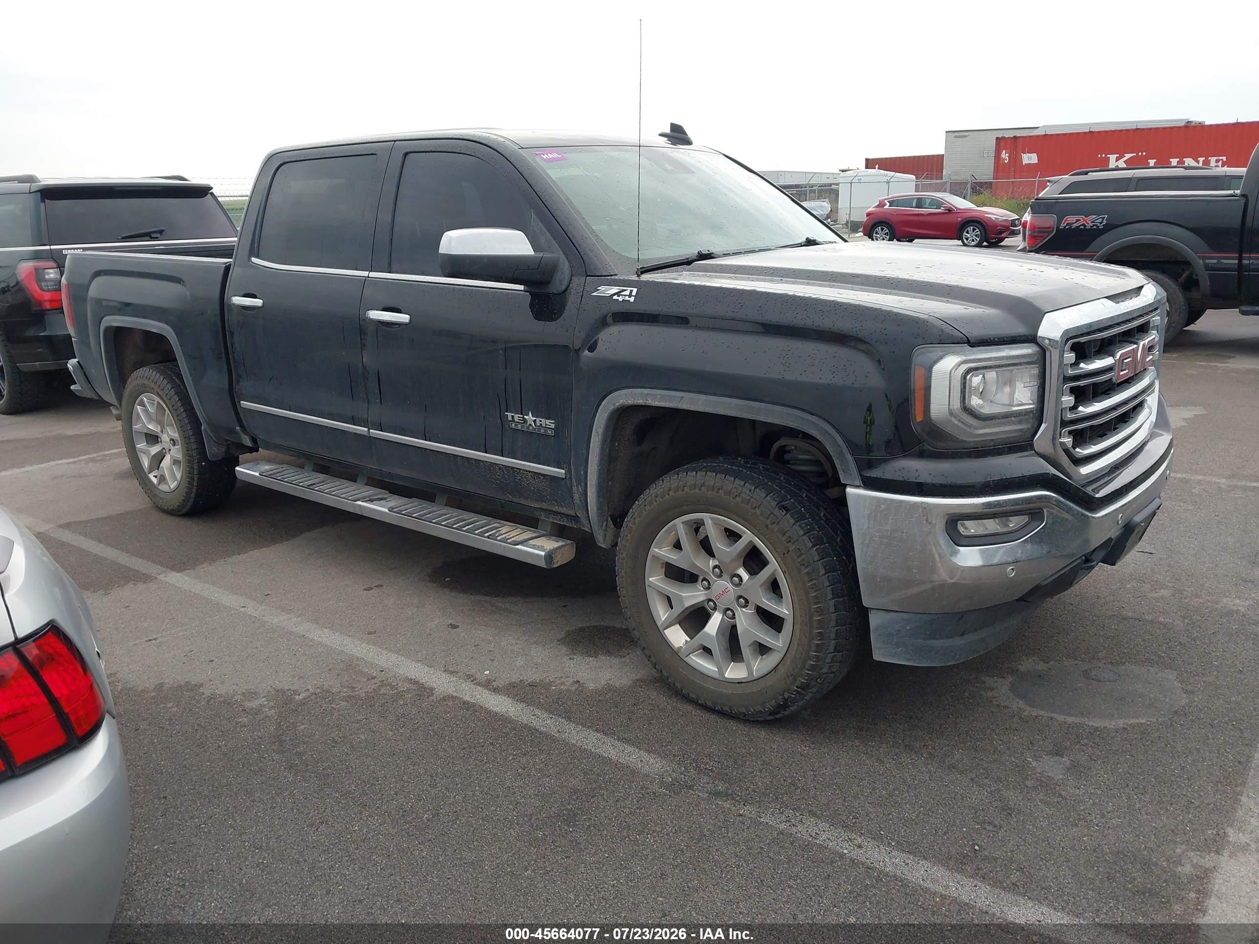 2017 GMC Sierra 1500 SLT, VIN 3GTU2NEC7HG409390 — Hail
