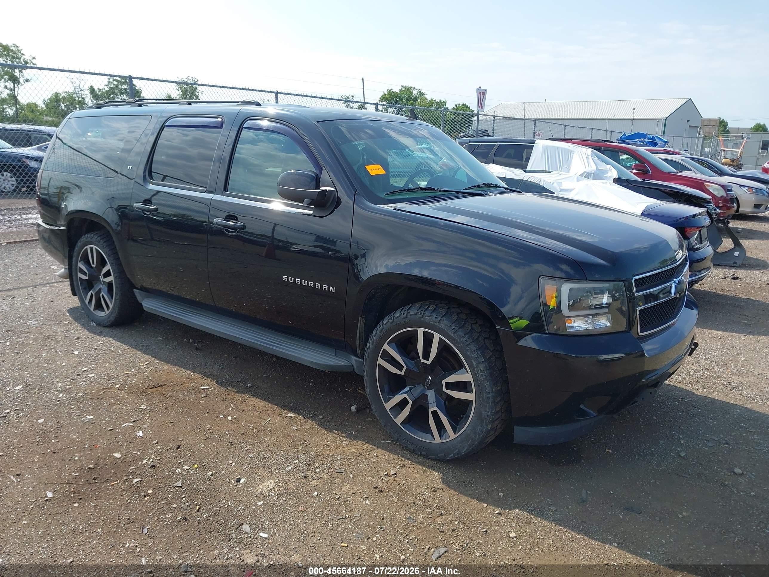 2012 Chevrolet Suburban LT, VIN 1GNSKJE73CR126178 — Rear end