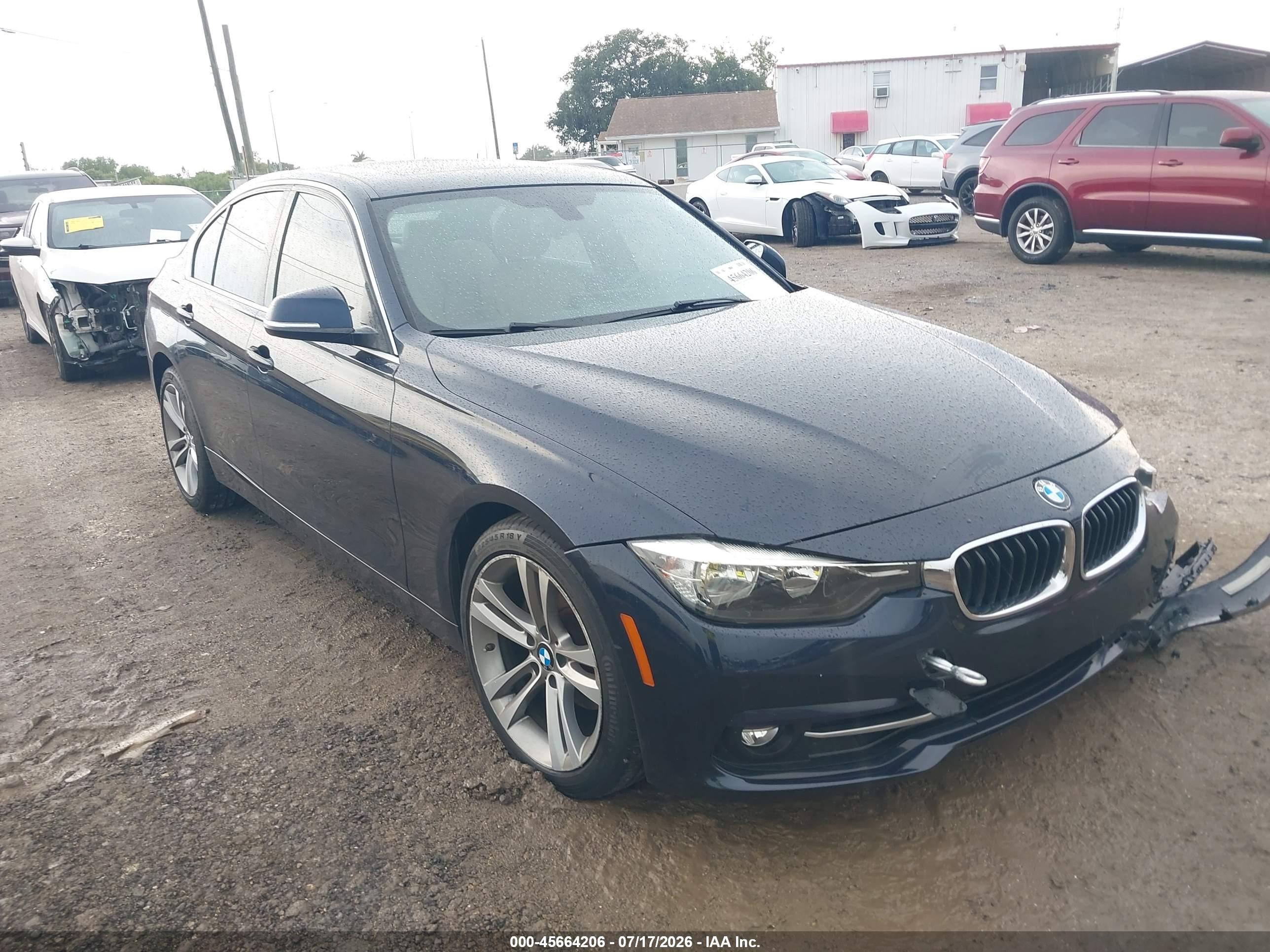 2017 BMW 3 Series 330i, VIN WBA8B9C38HK885844 — Front end