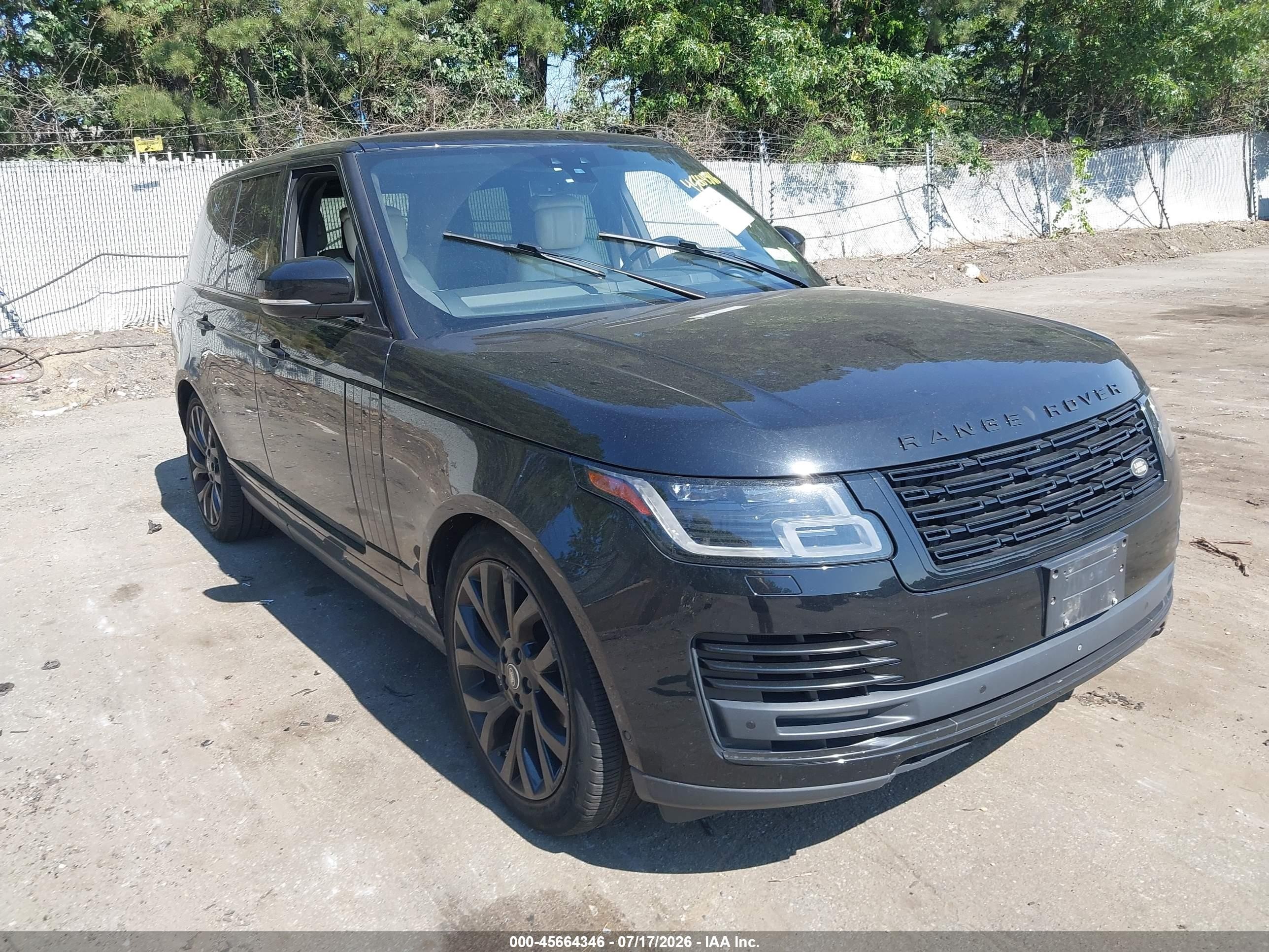 2018 Land Rover Range Rover, VIN SALGS2REXJA388037 — Not stated
