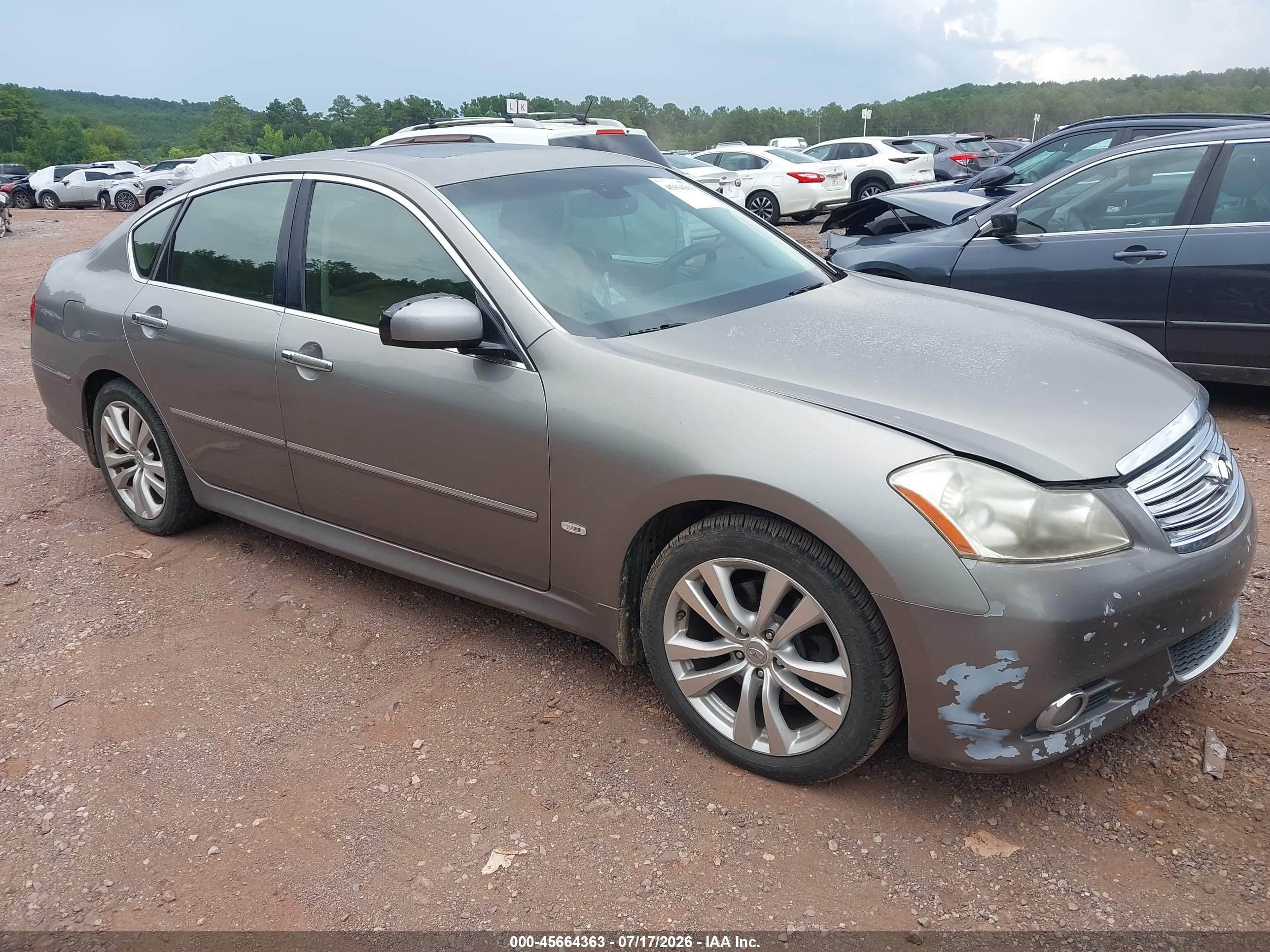 2008 Infiniti M, VIN JNKAY01E18M605848 — Side