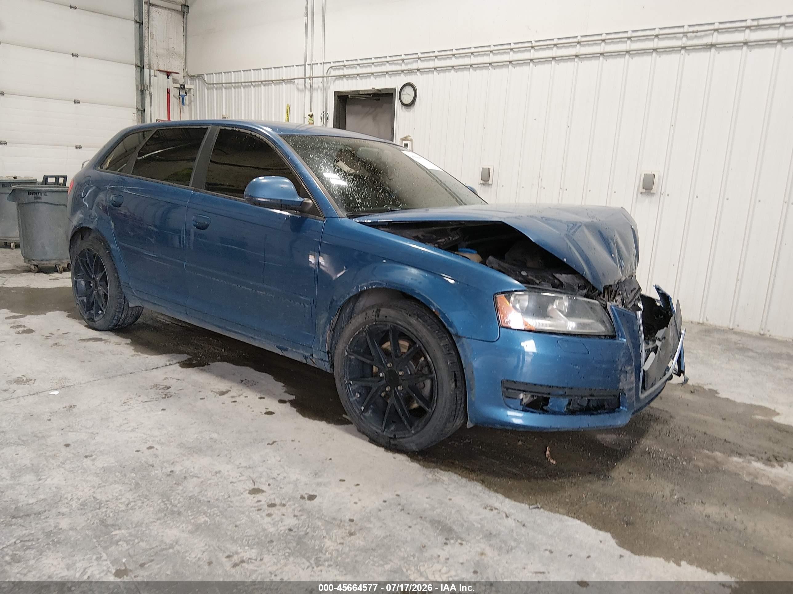 2009 Audi A3 Sportback S line, VIN WAUKF78P19A112327 — Перед