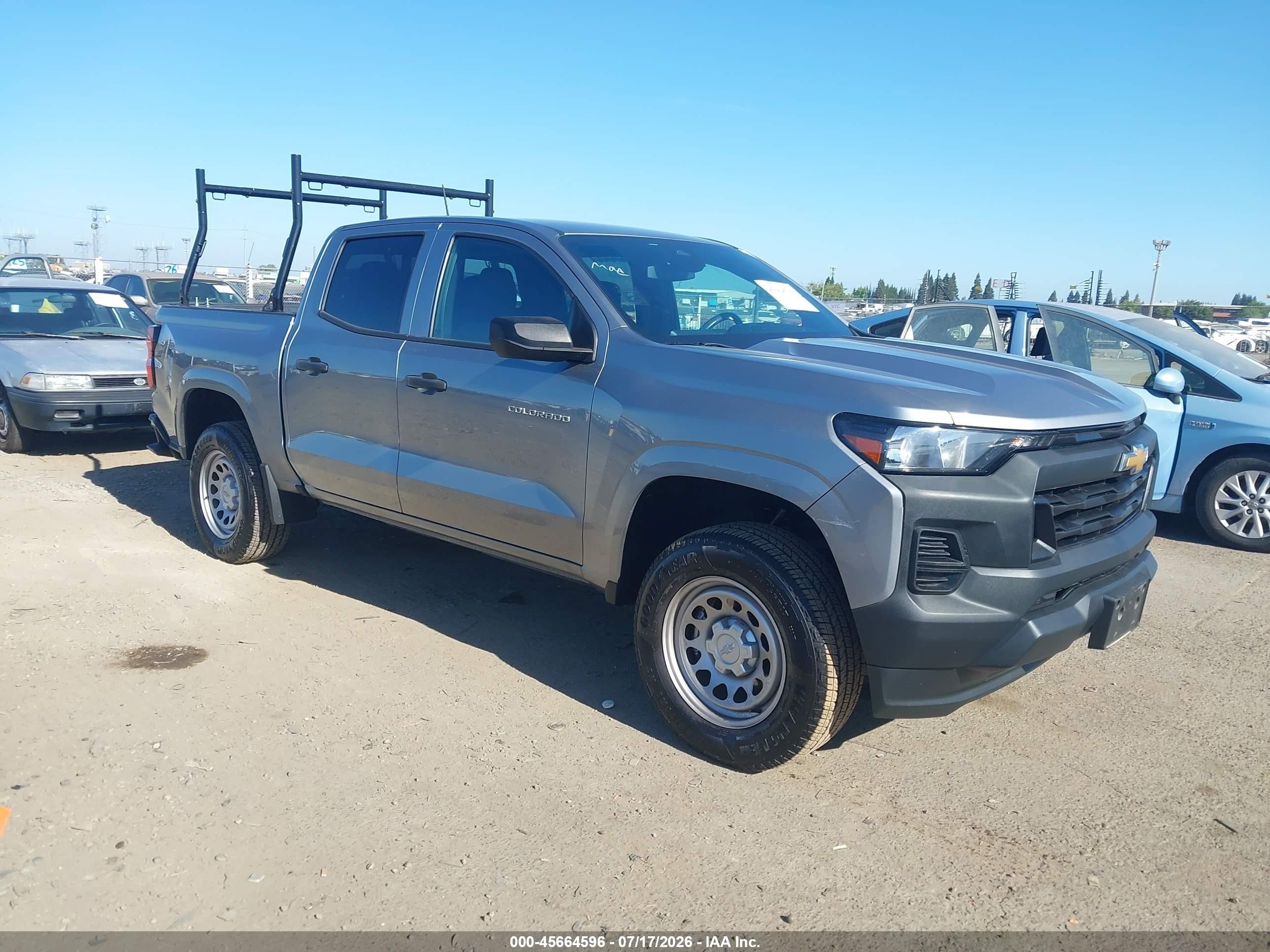 2023 Chevrolet Colorado 2WD Work Truck, VIN 1GCPSBEK9P1163068 — Front end