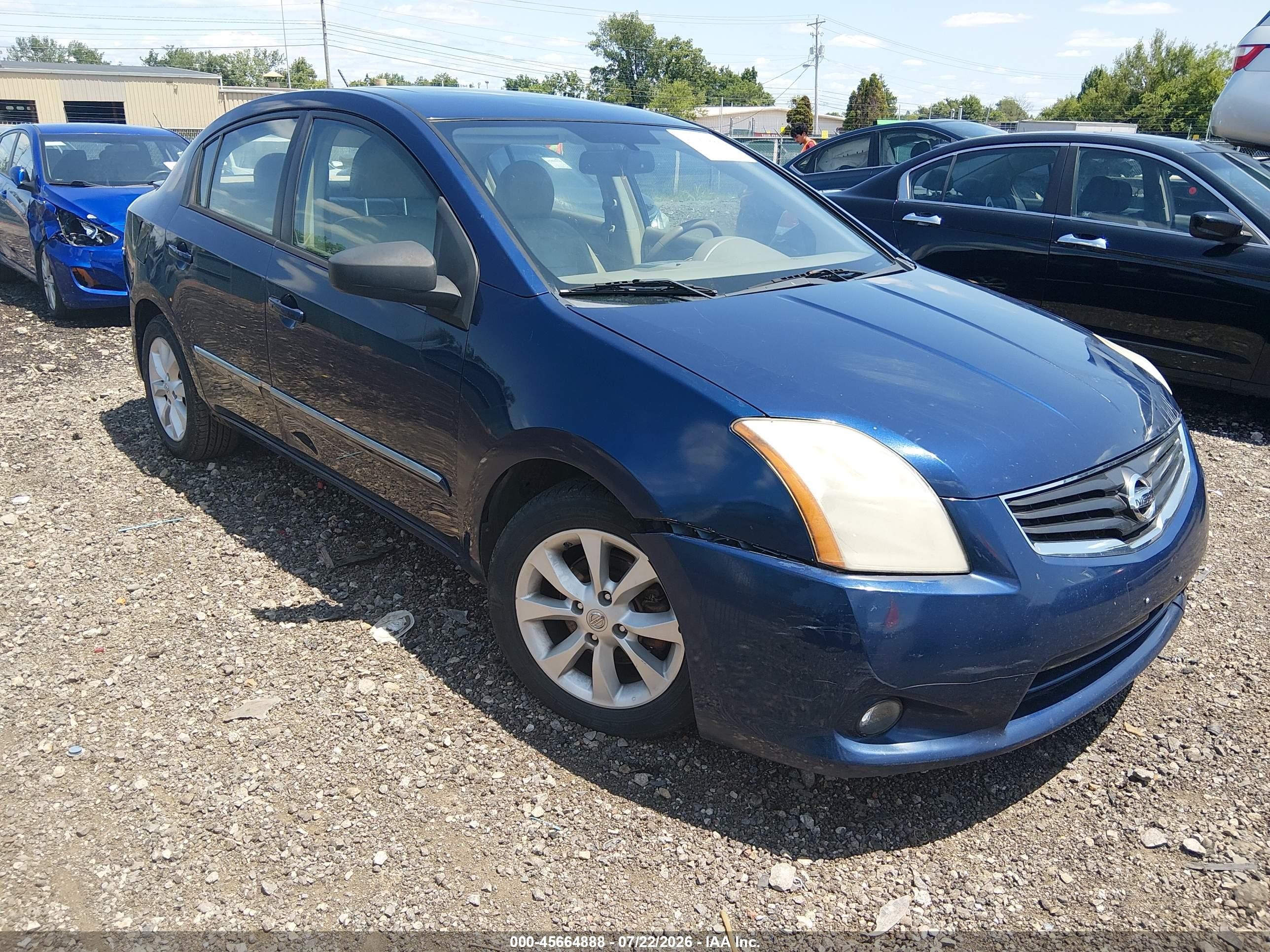2011 Nissan Sentra SR, VIN 3N1AB6AP8BL676136 — Front end