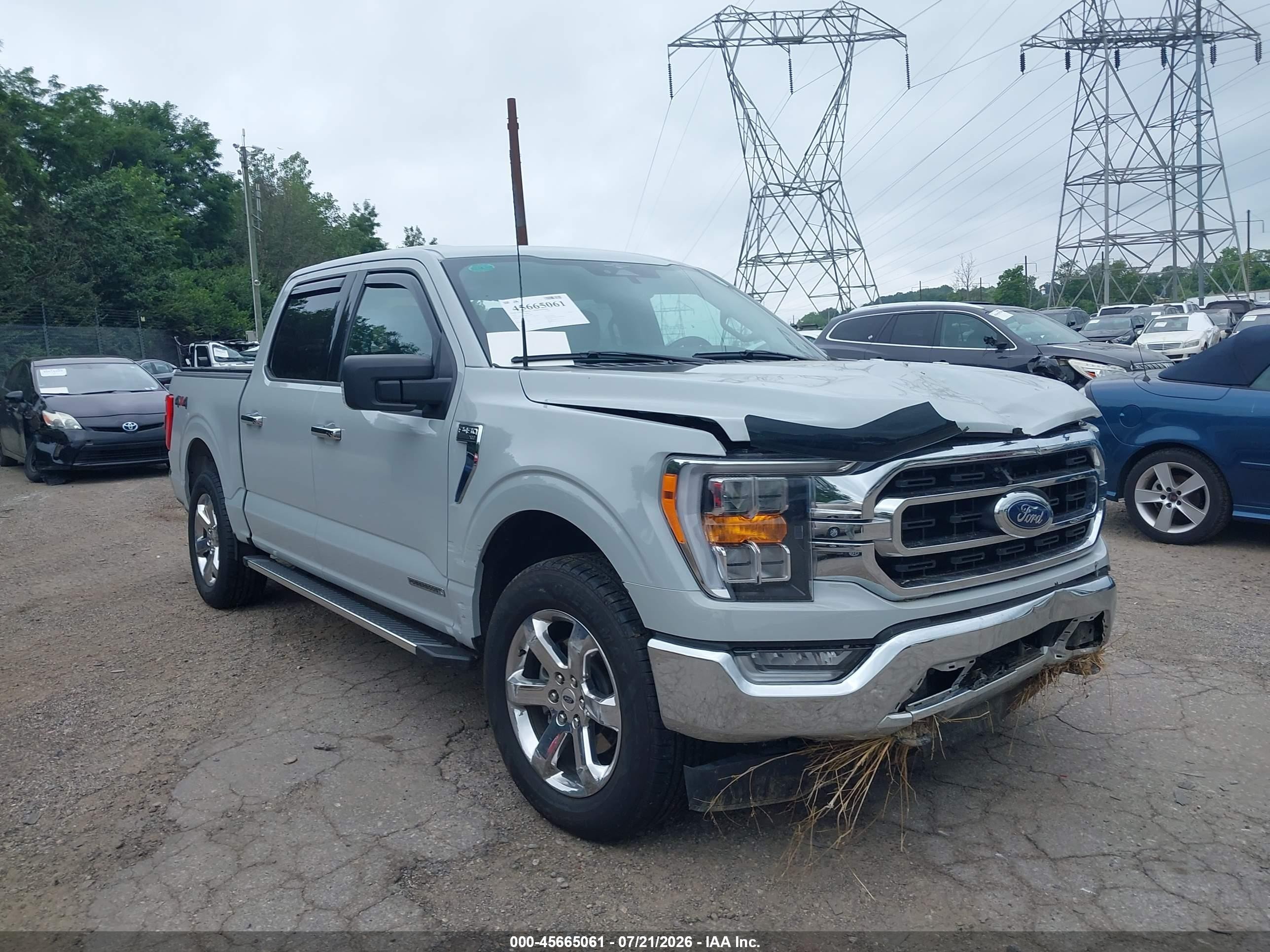 2023 Ford F-150 Lariat, VIN 1FTFW1ED9PFB28061 — Front end