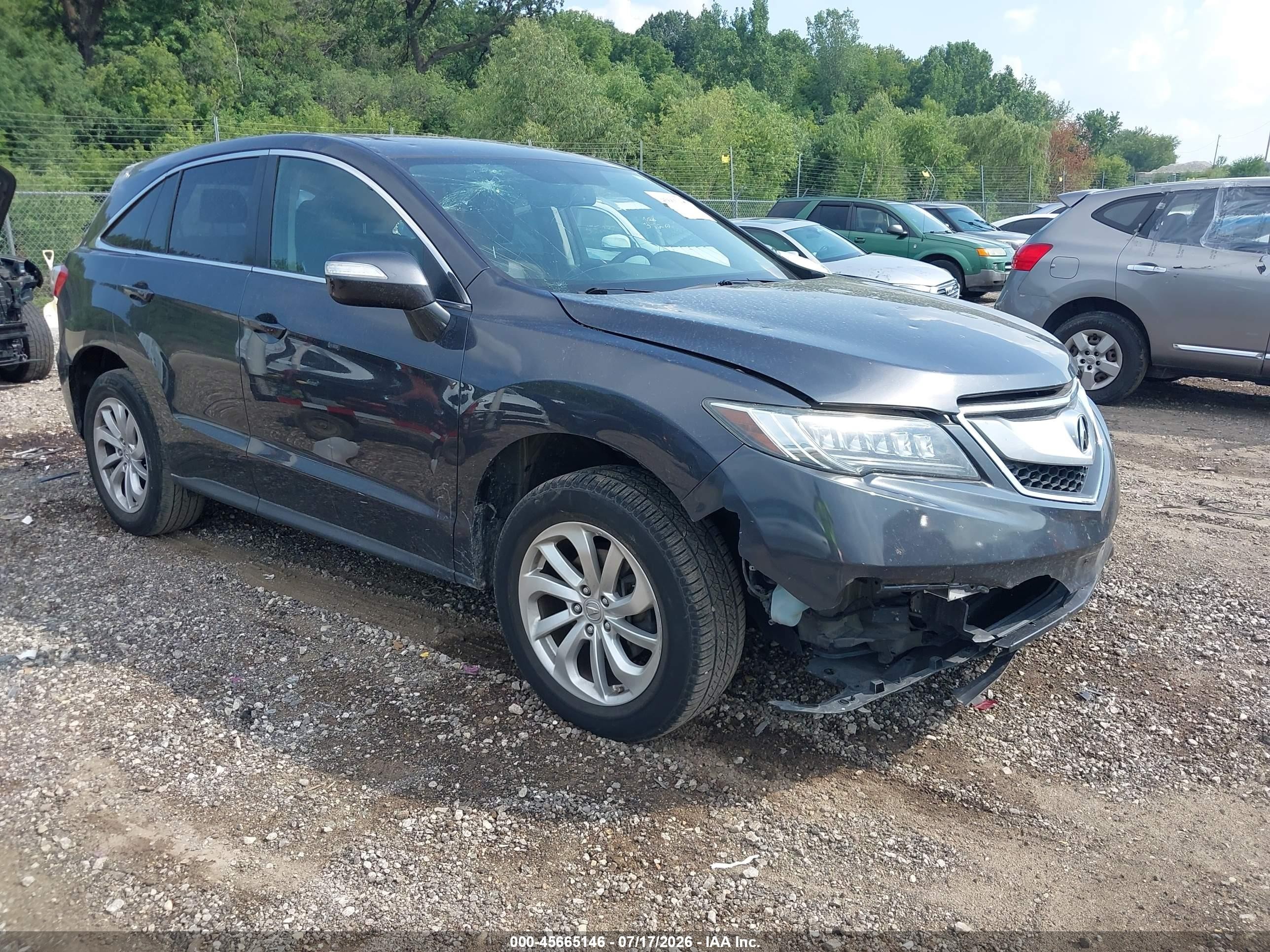 2016 Acura RDX, VIN 5J8TB3H3XGL008804 — Hail