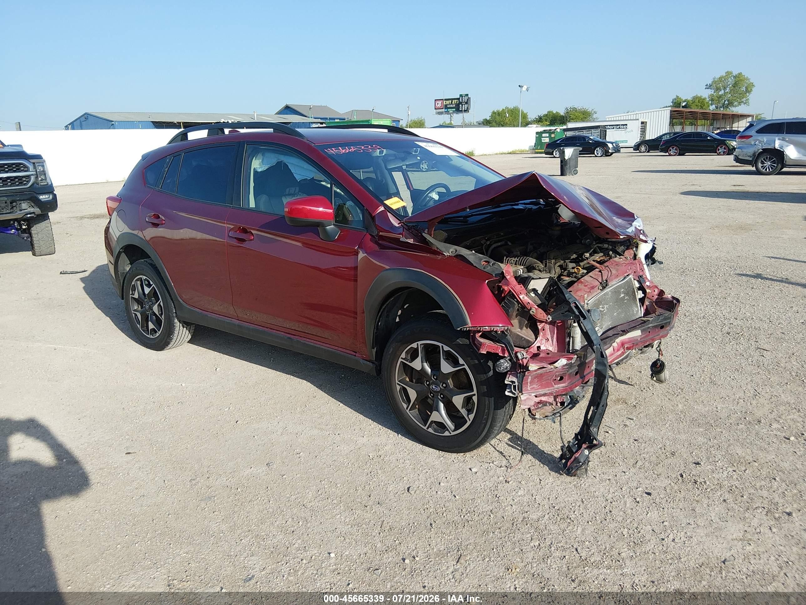 2019 Subaru Crosstrek Premium, VIN JF2GTAEC0K8276425 — Front end
