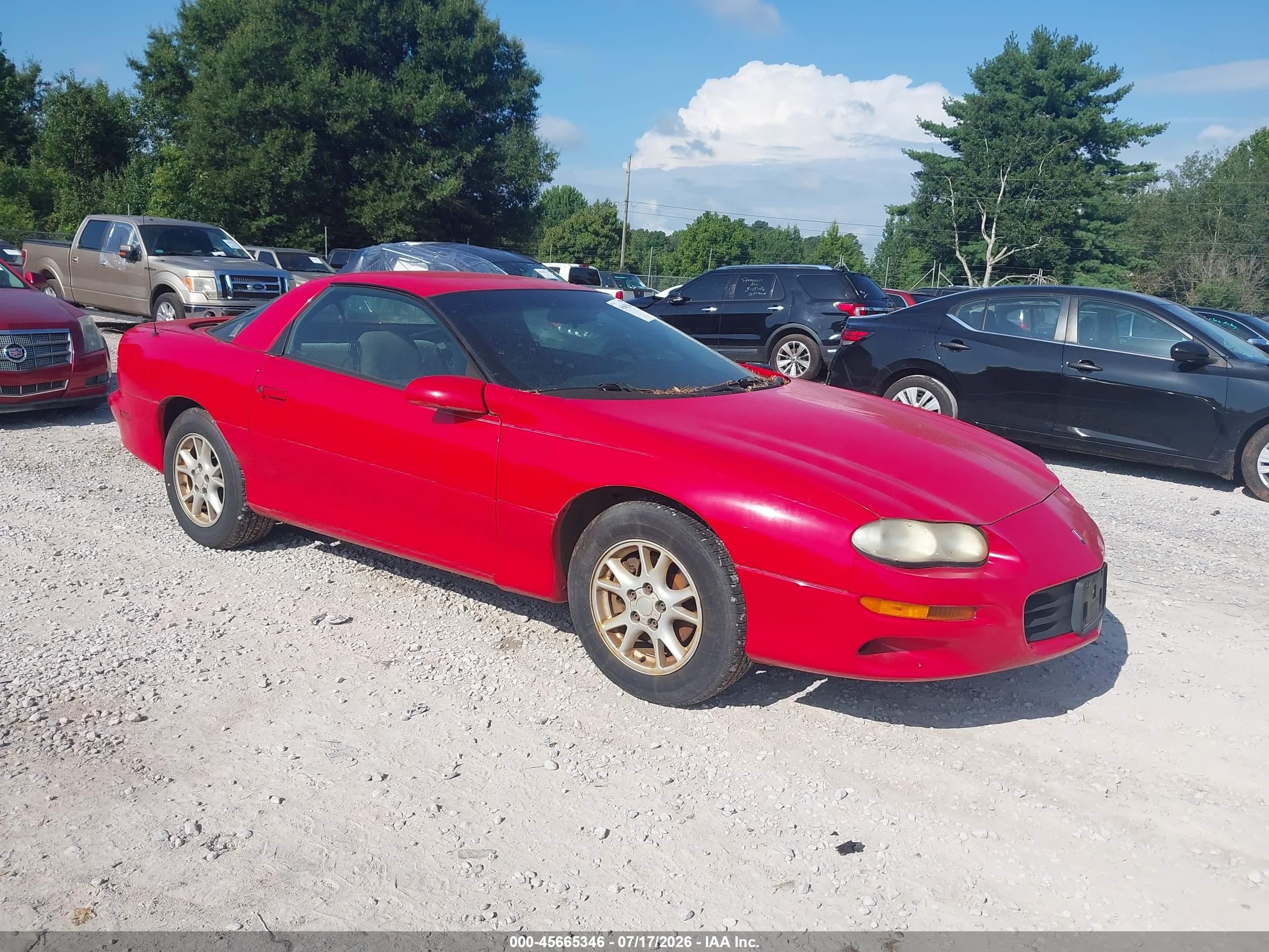 2002 Chevrolet Camaro, VIN 2G1FP22K722110926 — Normal wear