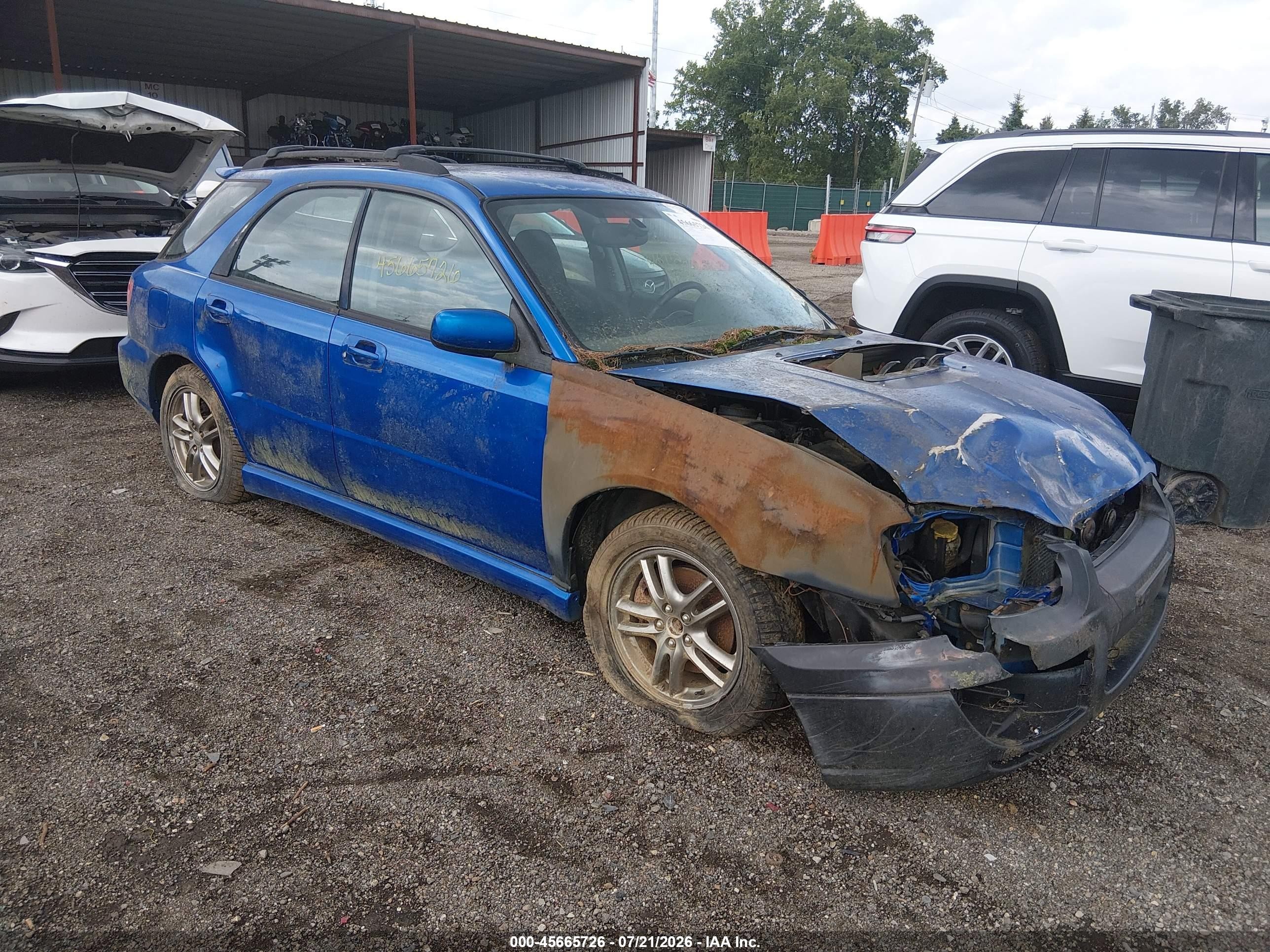 2005 Subaru Impreza WRX, VIN JF1GG29625G810148 — Обычный износ