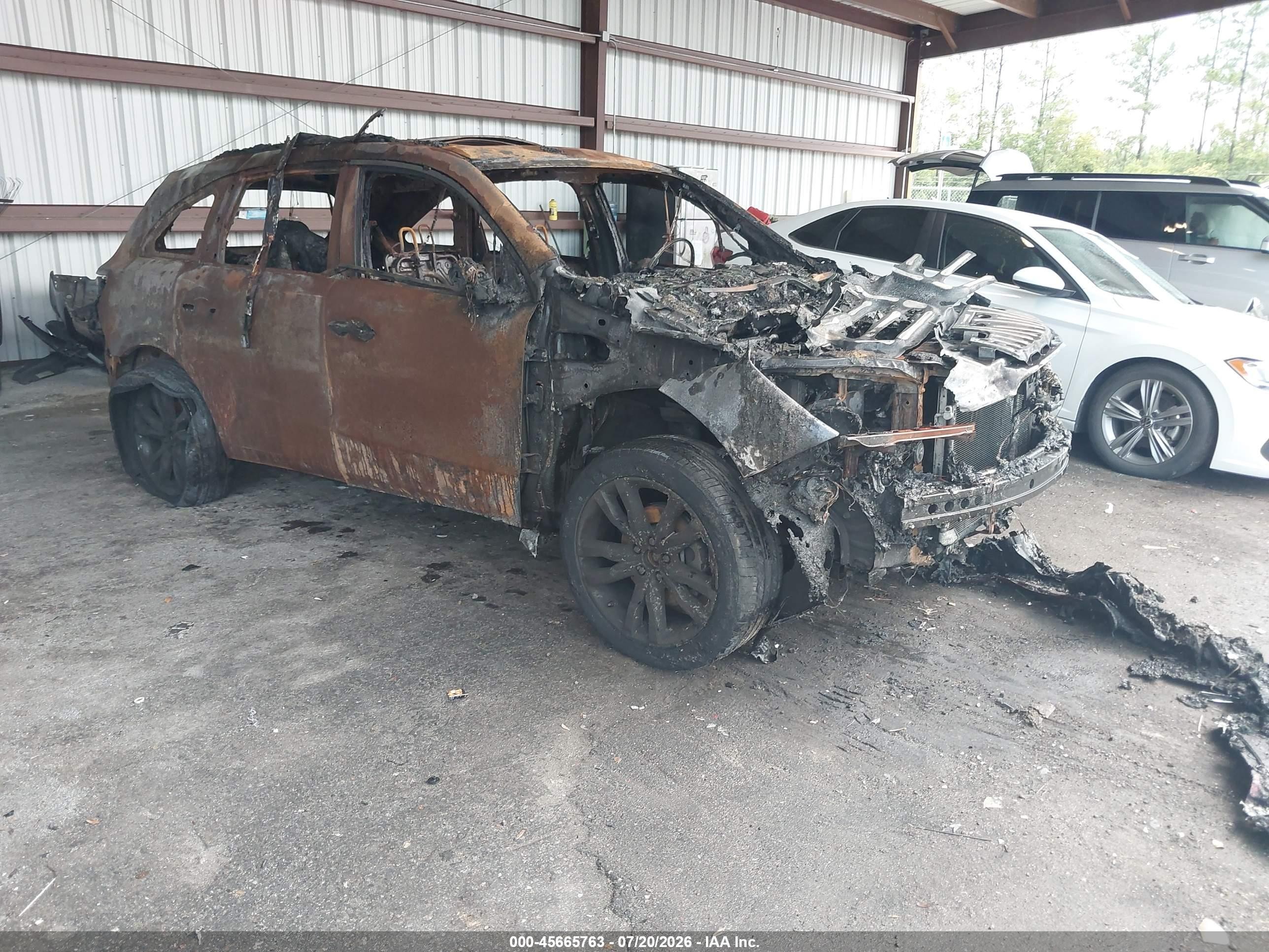 2019 Acura MDX Advance, VIN 5J8YD3H83KL004713 — Burn
