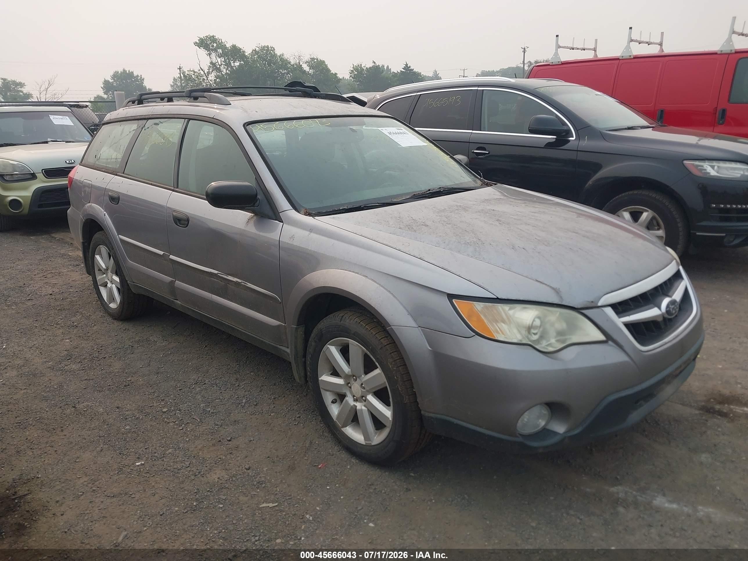 2008 Subaru Outback i, VIN 4S4BP61C987300781 — Normal wear