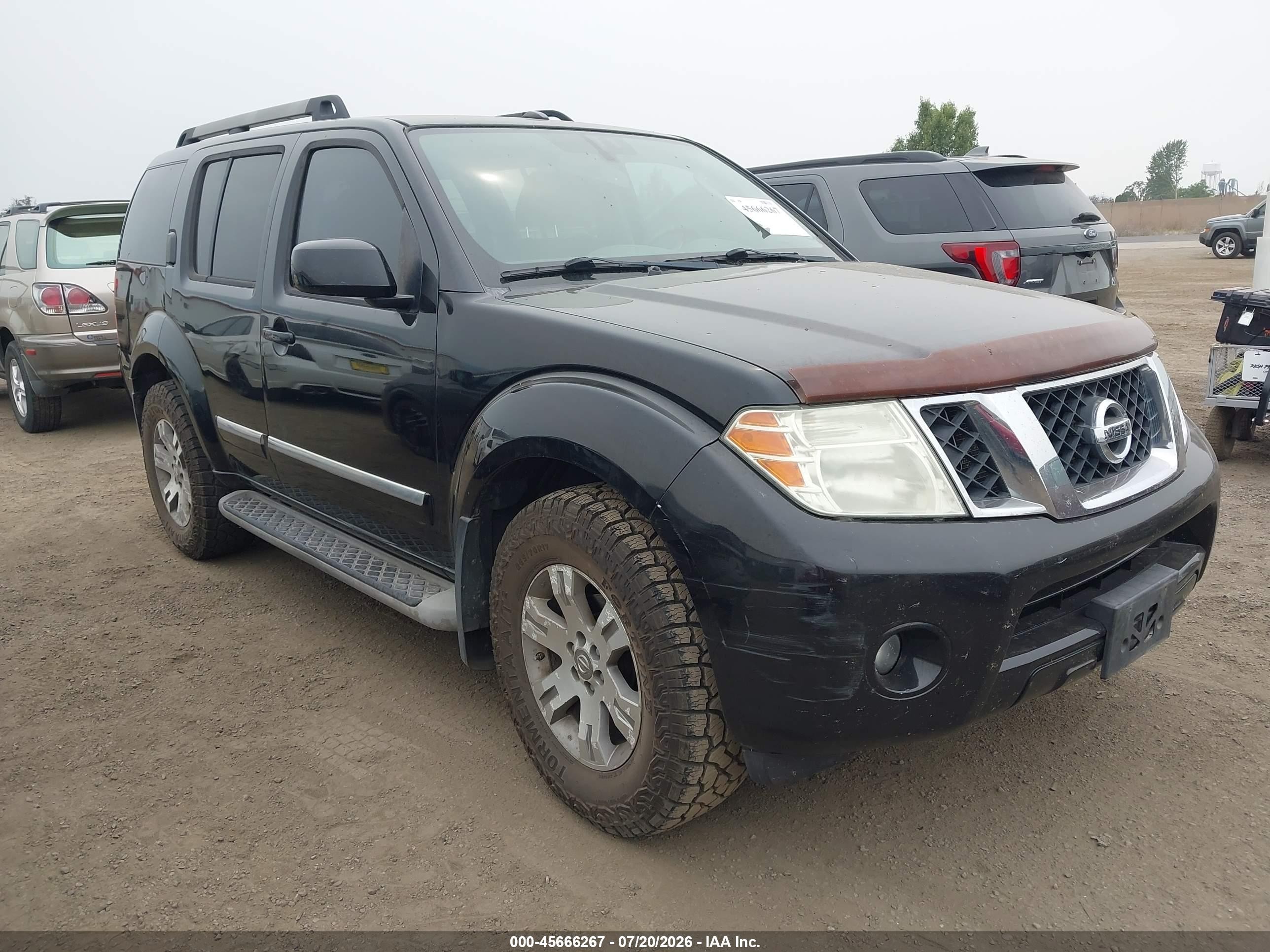2011 Nissan Pathfinder LE, VIN 5N1AR1NB4BC605243 — Normal wear