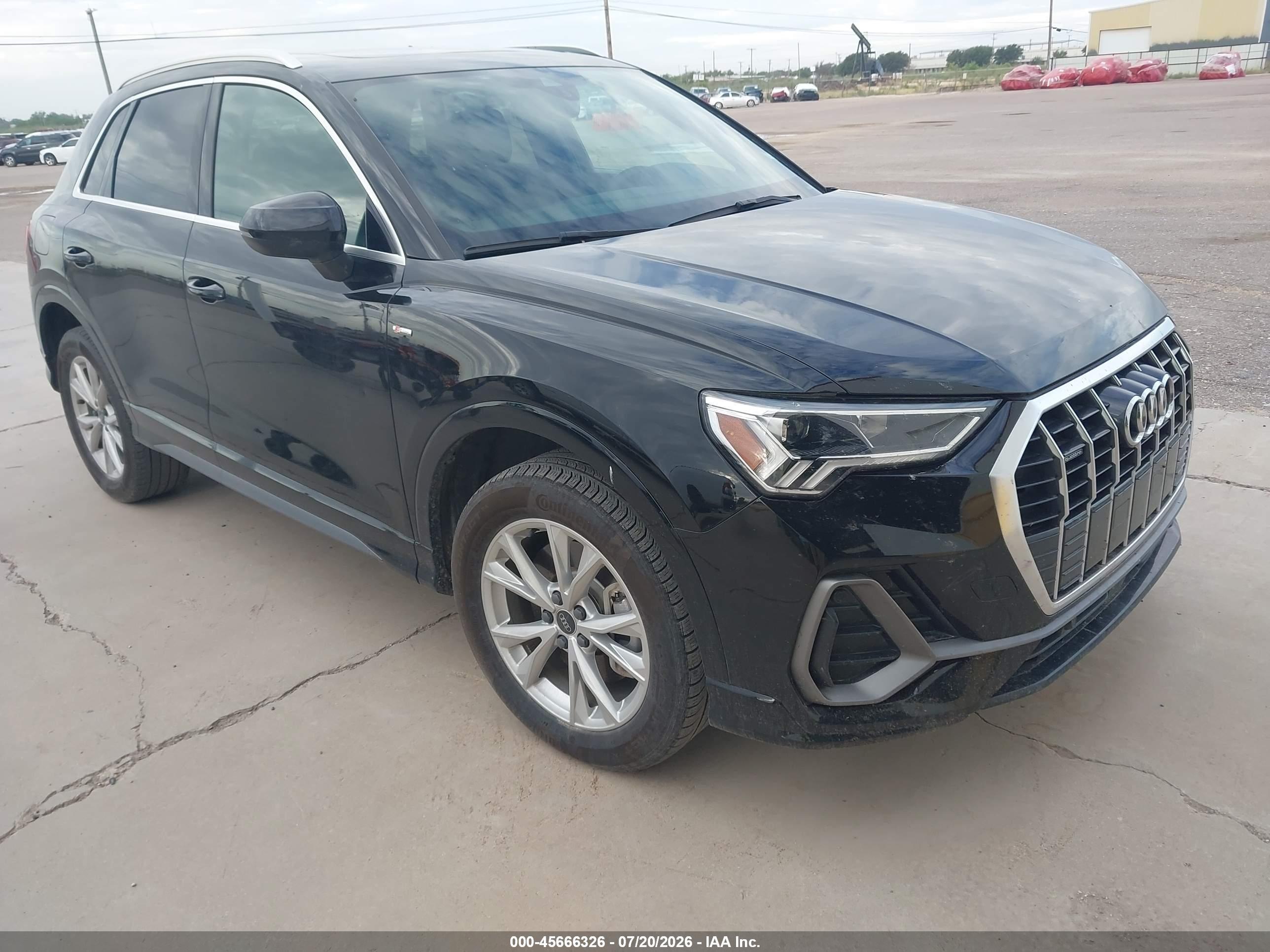 2025 Audi Q3 S line Premium, VIN WA1DECF32S1018786 — Front end