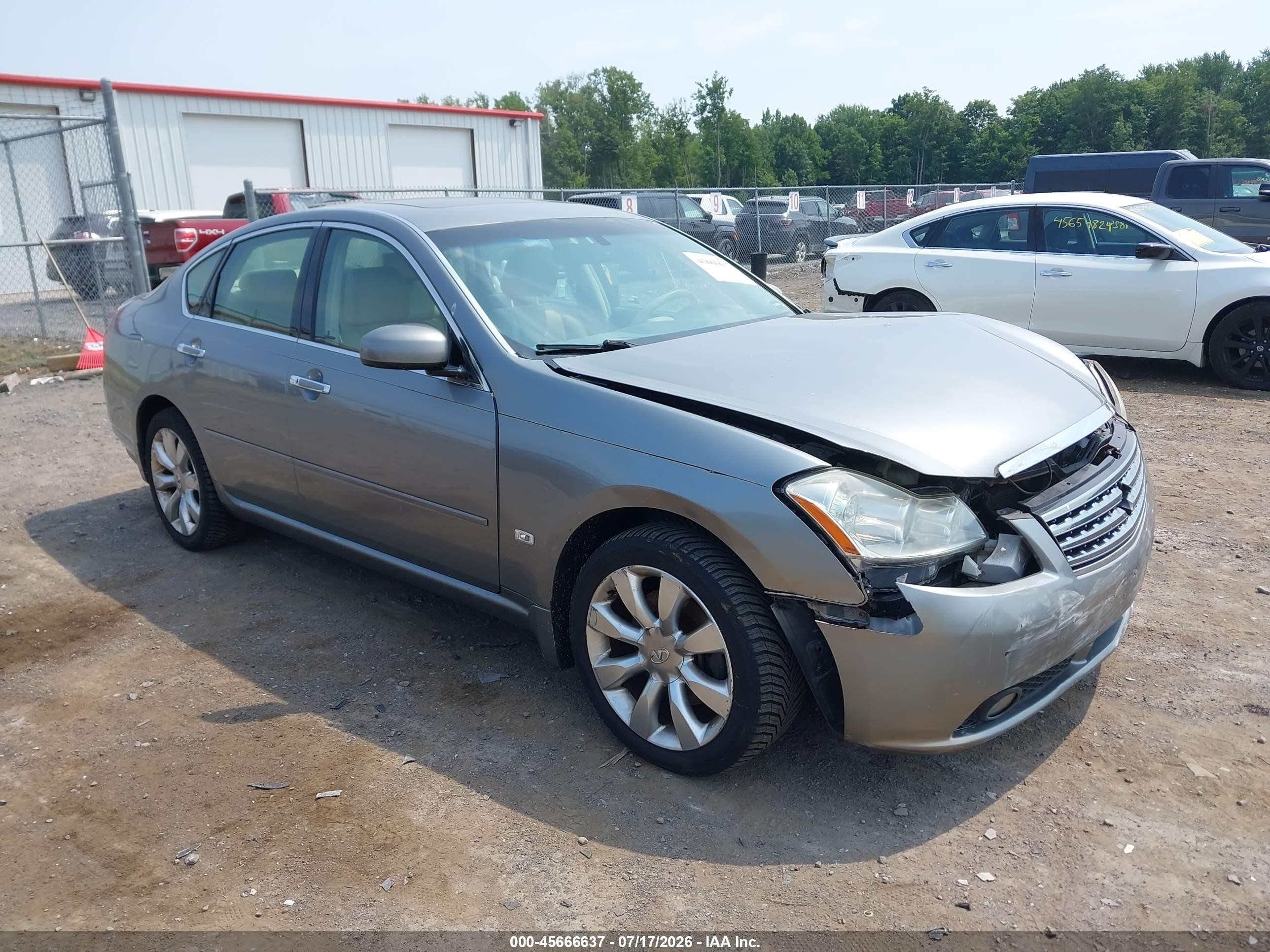 2007 Infiniti M x, VIN JNKAY01FX7M450790 — Front end