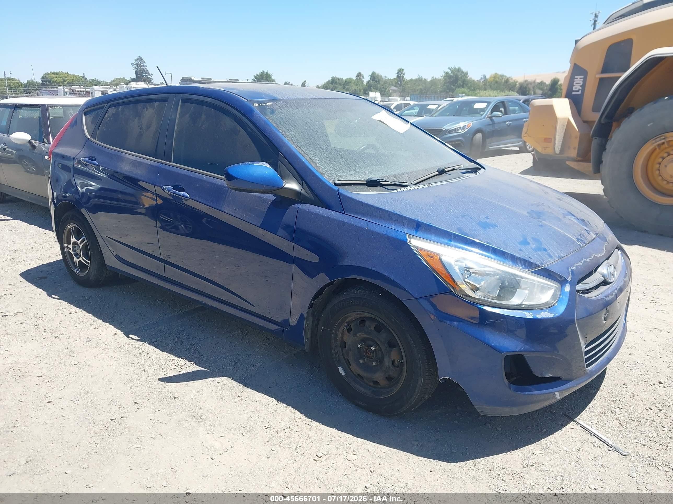 2015 Hyundai Accent GS, VIN KMHCT5AE3FU206034 — Normal wear