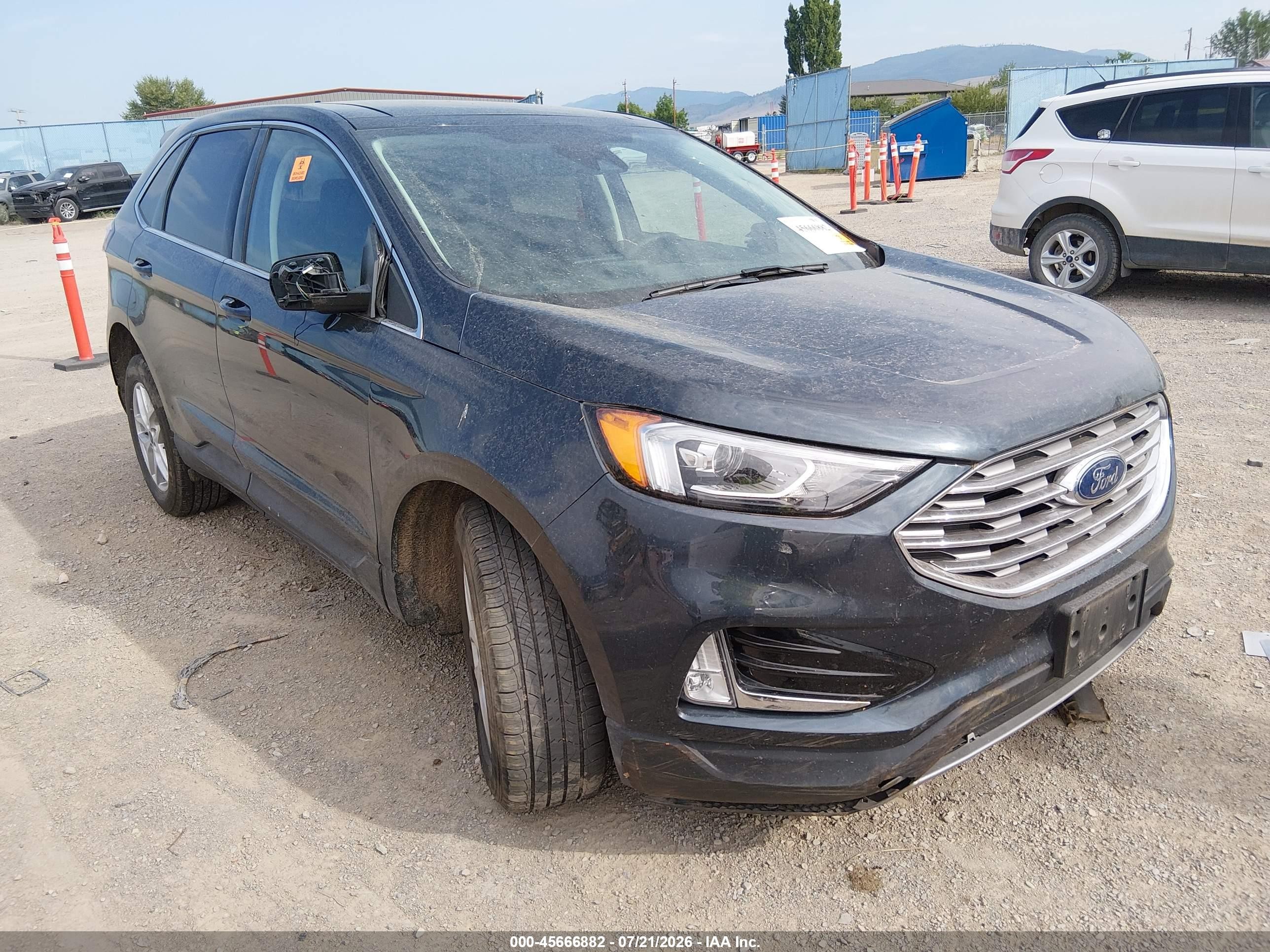 2022 Ford Edge SEL, VIN 2FMPK4J95NBA04527 — Biohazard / chemical