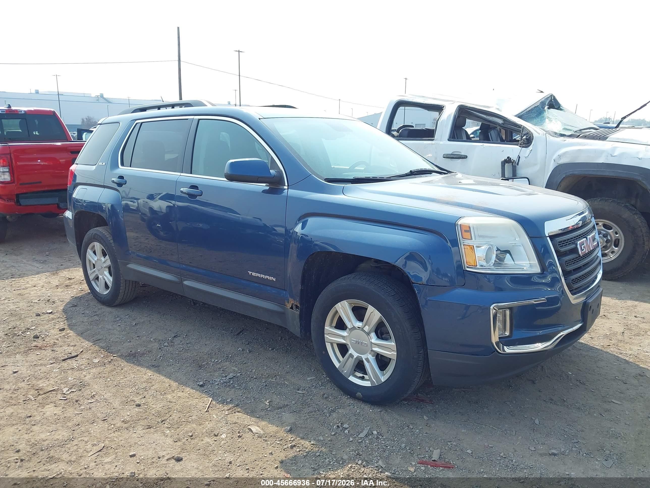2016 GMC Terrain SLE, VIN 2GKFLNE34G6135795 — Normal wear