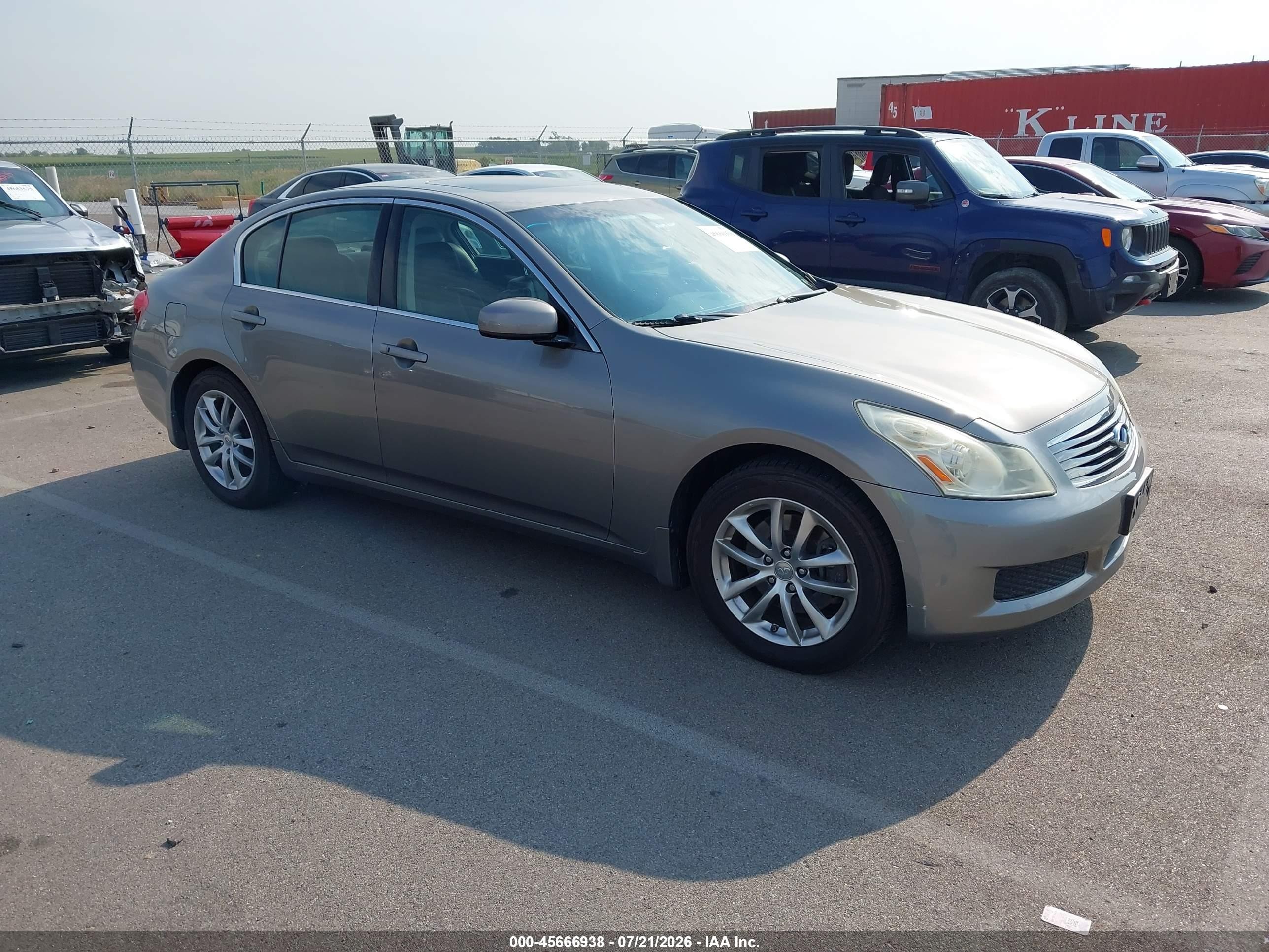 2007 Infiniti G35 G35x, VIN JNKBV61F17M815258 — Normal wear