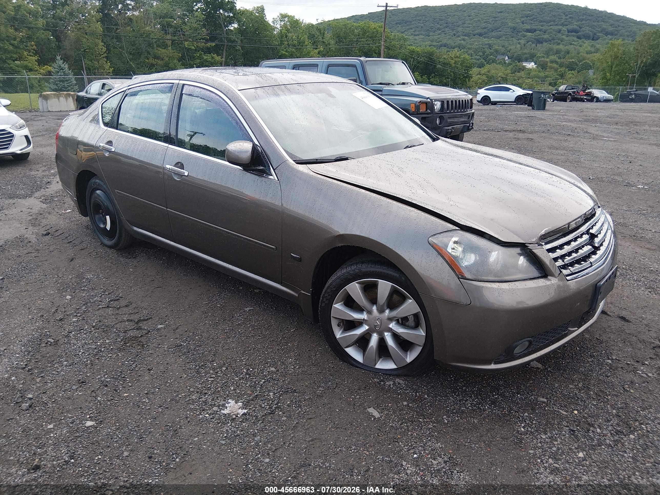 2006 Infiniti M, VIN JNKAY01F76M262016 — Front end