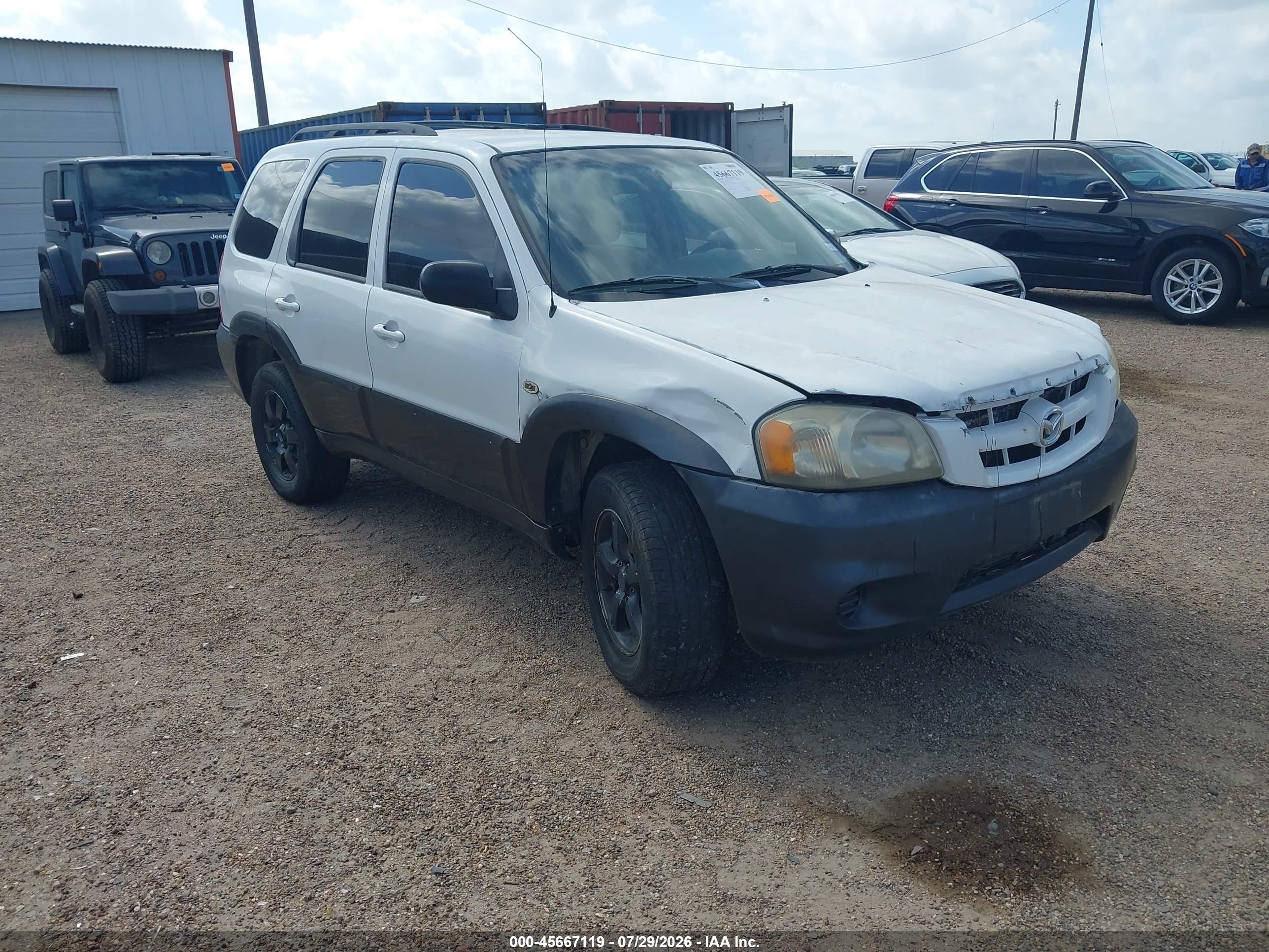2006 Mazda Tribute i, VIN 4F2YZ02ZX6KM23539 — Обычный износ