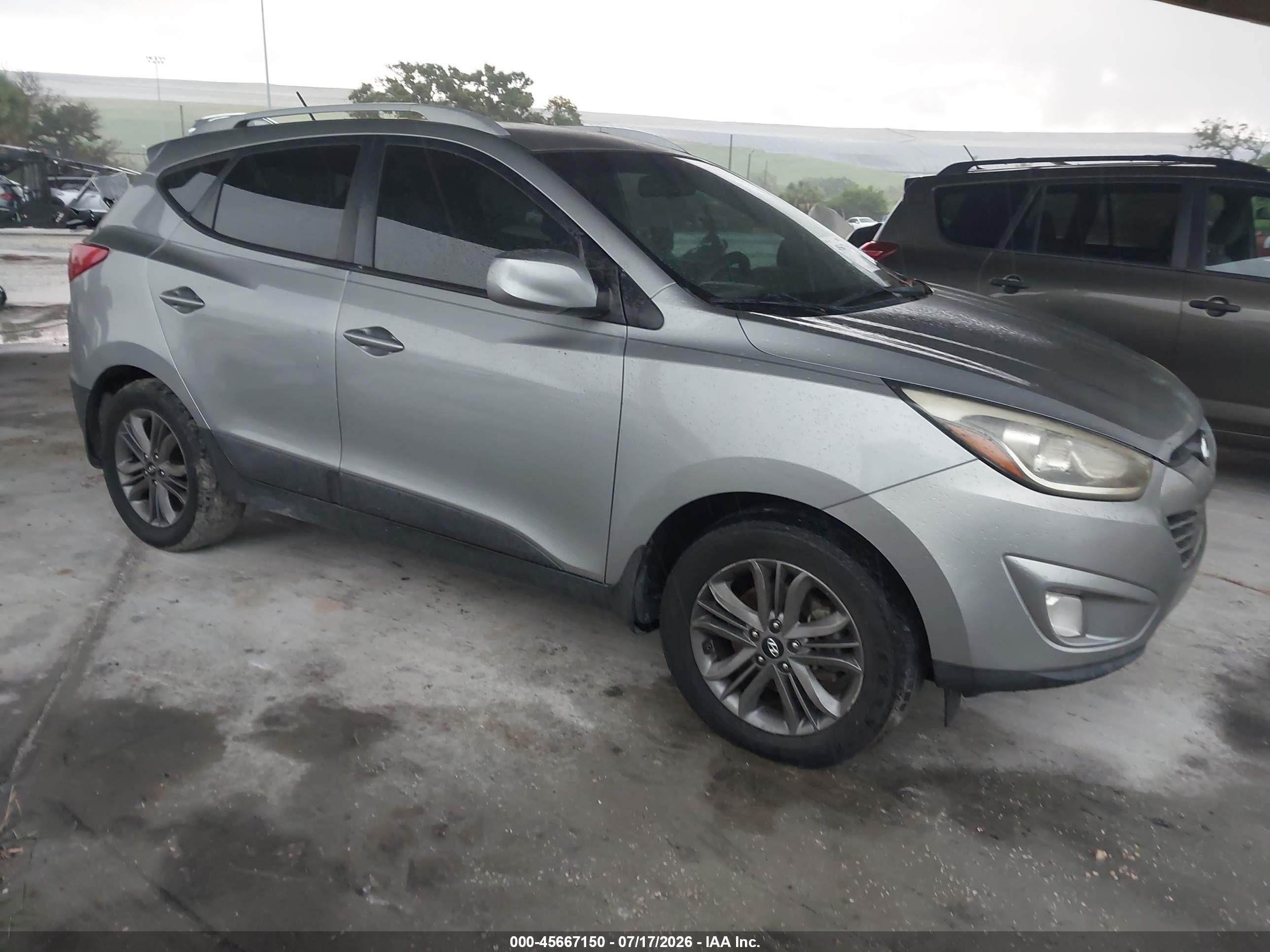 2015 Hyundai Tucson SE, VIN KM8JU3AG8FU089206 — Обычный износ