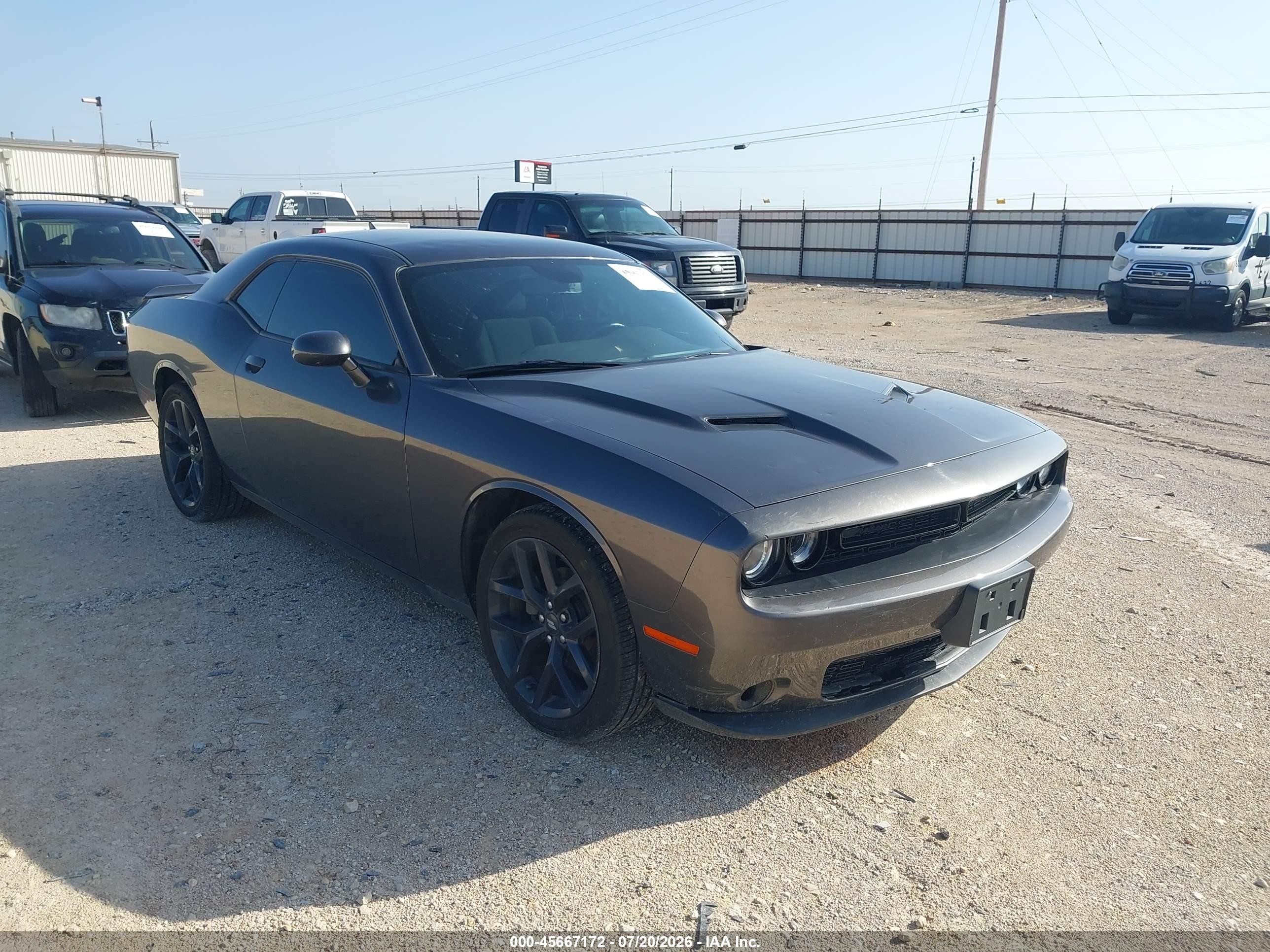 2020 Dodge Challenger SXT, VIN 2C3CDZAG0LH113033 — Repossession