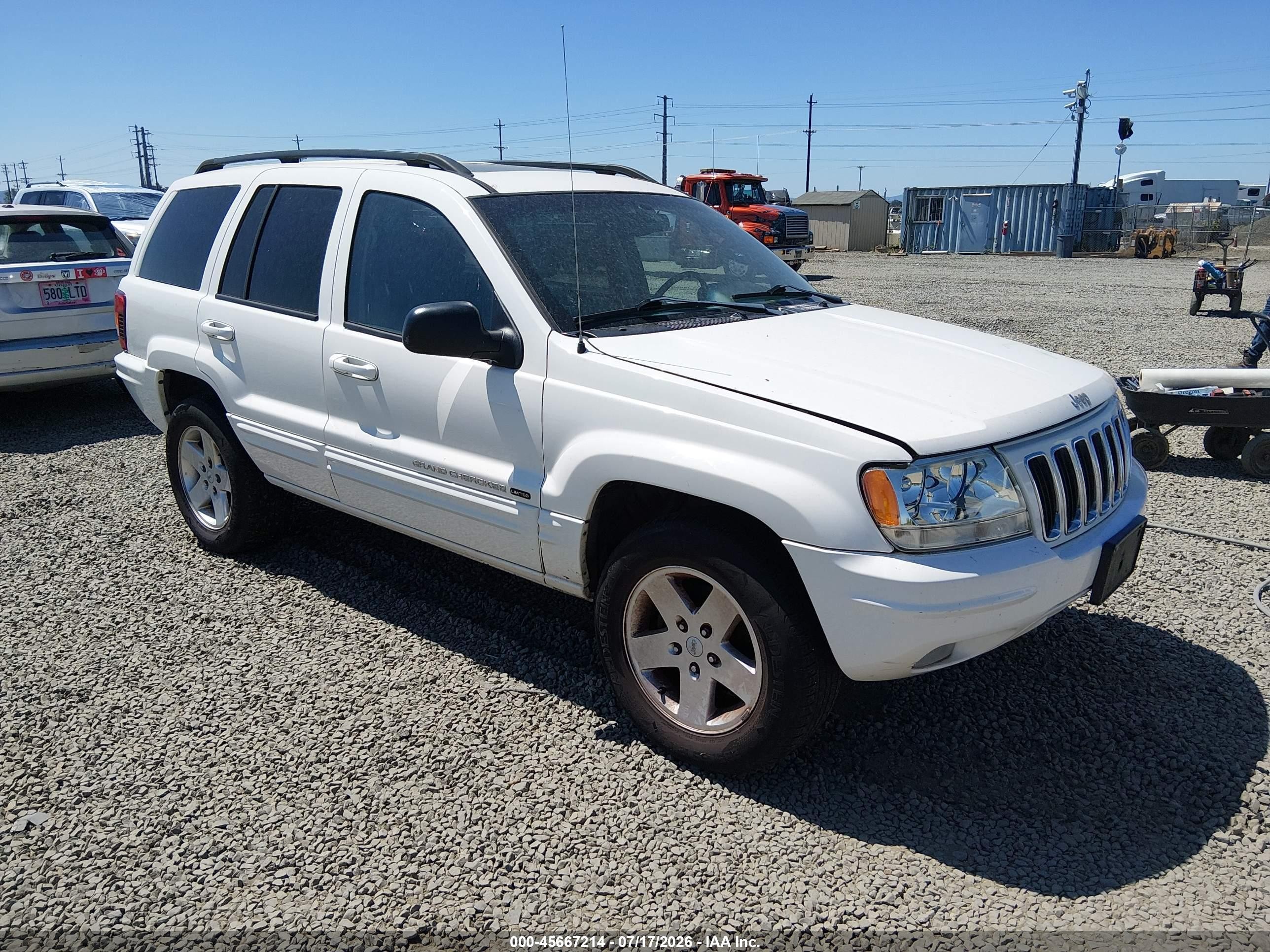2002 Jeep Grand Cherokee Limited, VIN 1J8GW58N22C224973 — Normal wear
