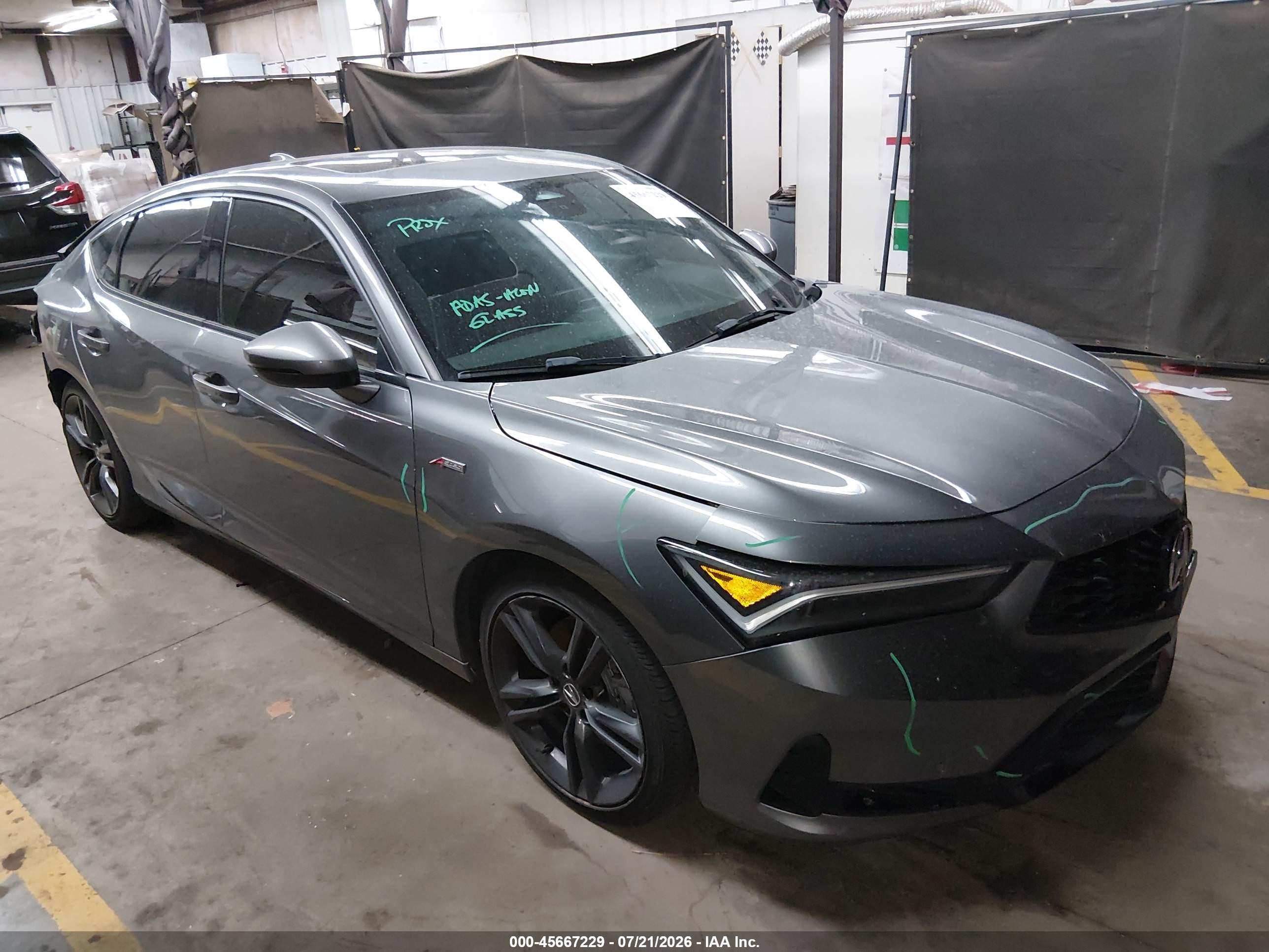 2025 Acura Integra Technology, VIN 19UDE4G71SA004702 — Зад