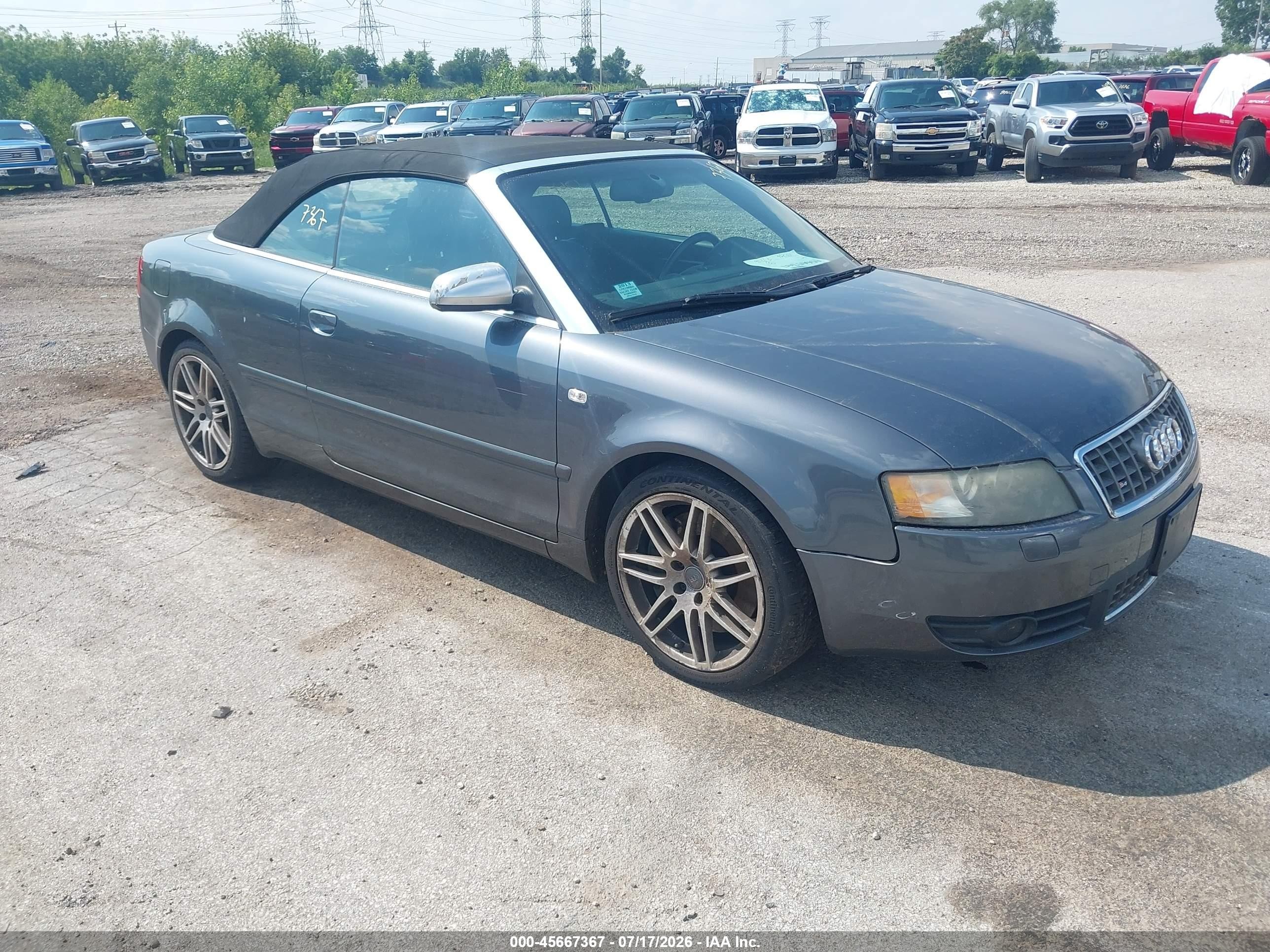 2005 Audi S4, VIN WUARL48H95K902693 — Обычный износ