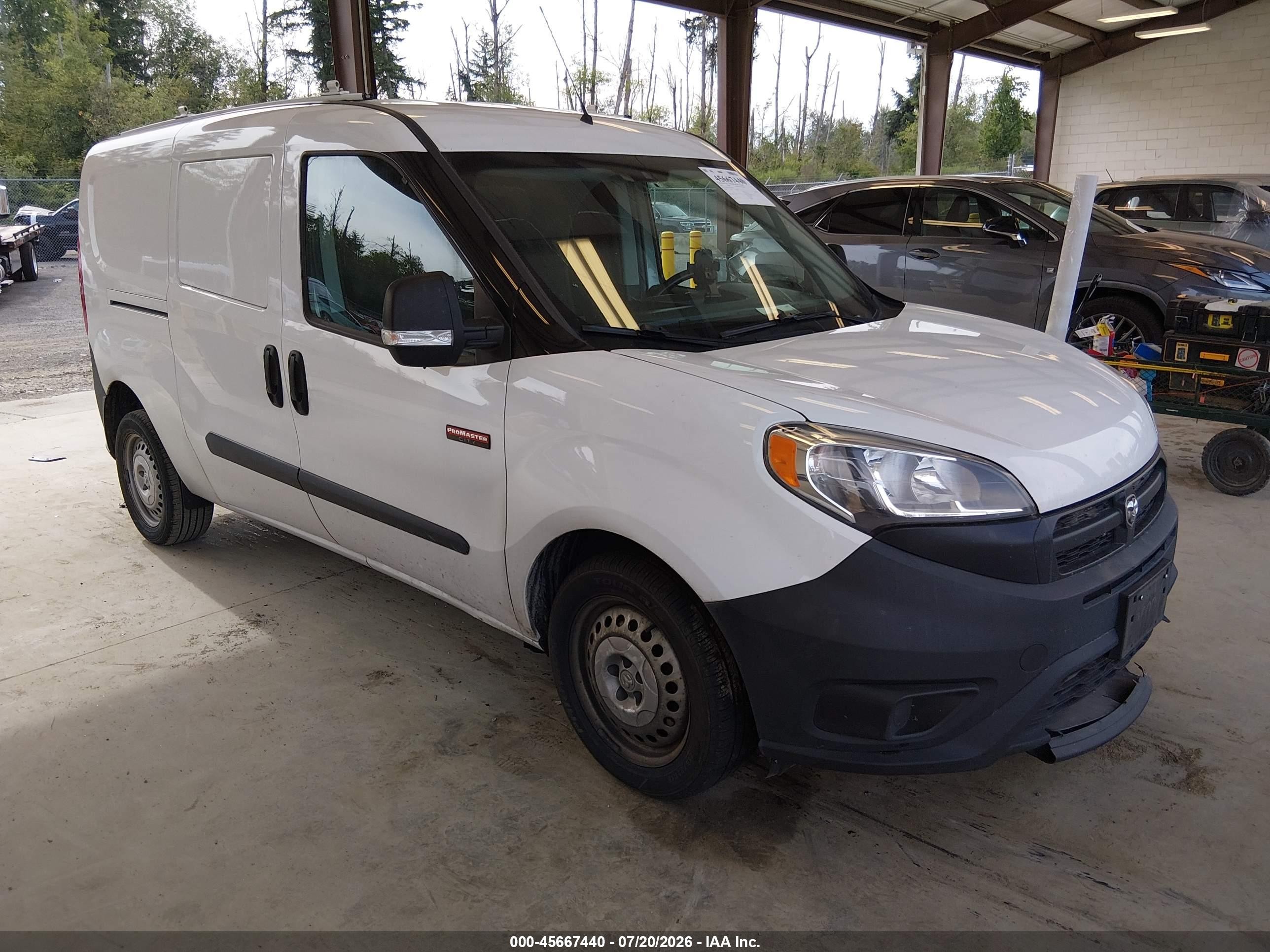2018 Ram ProMaster City Cargo Tradesman, VIN ZFBERFAB2J6J34847 — Front end