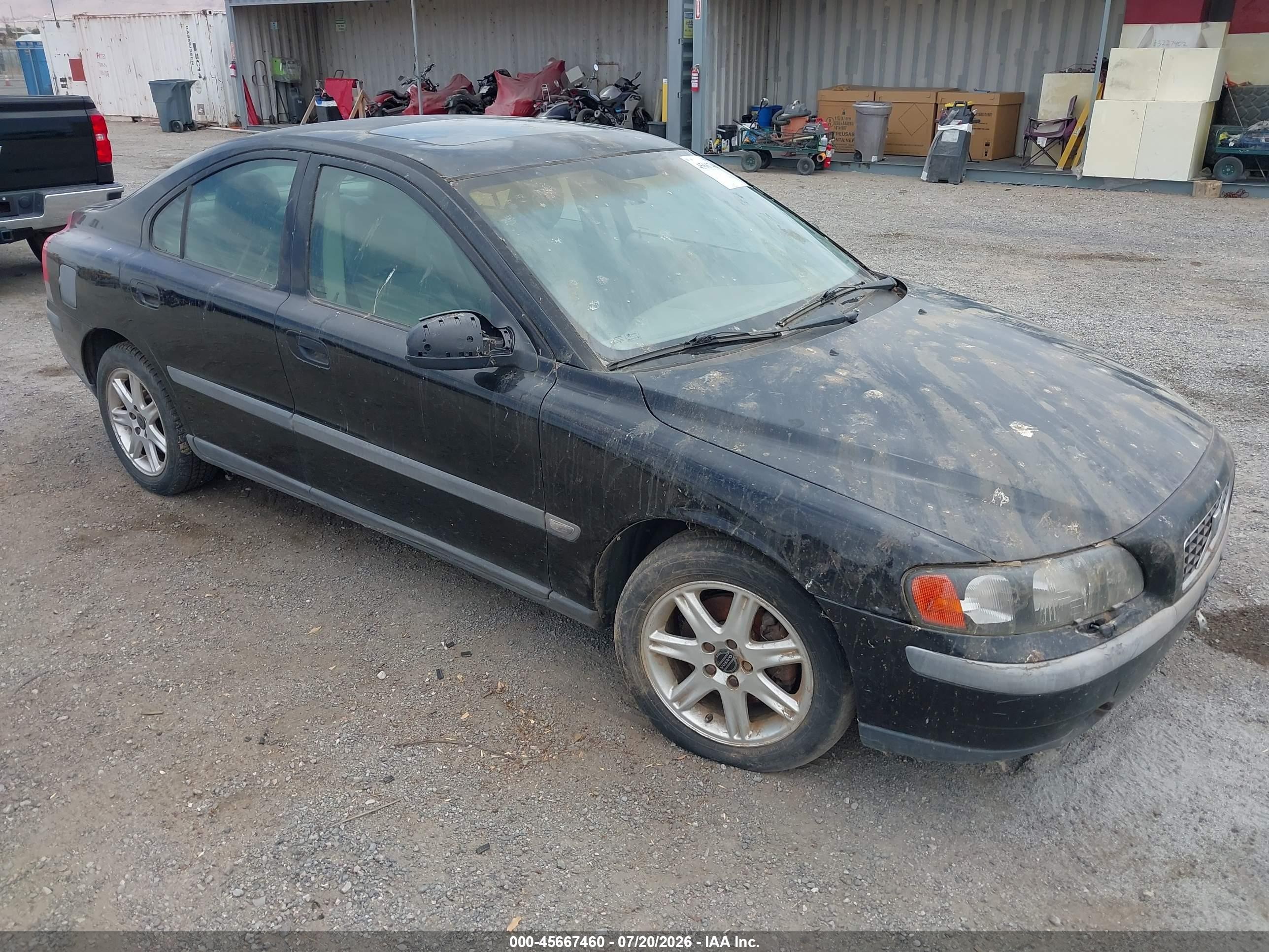 2001 Volvo S60, VIN YV1RS61R512058350 — Обычный износ