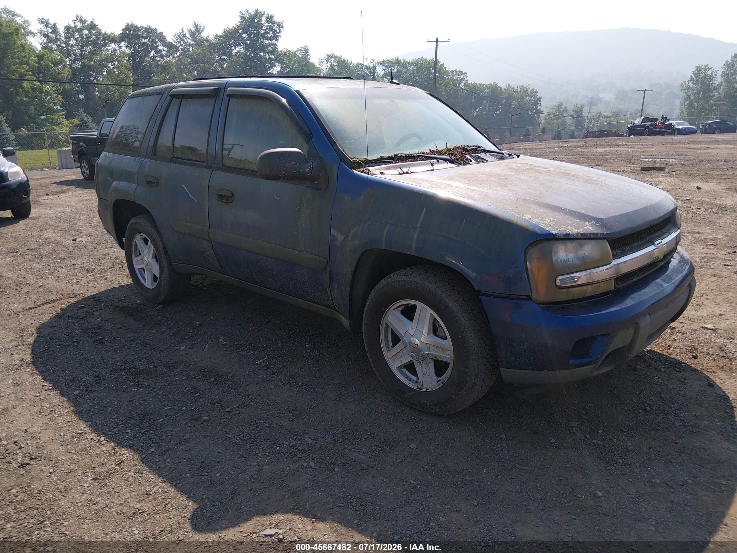2005 Chevrolet TrailBlazer LS, VIN 1GNDT13S052119701 — Normal wear