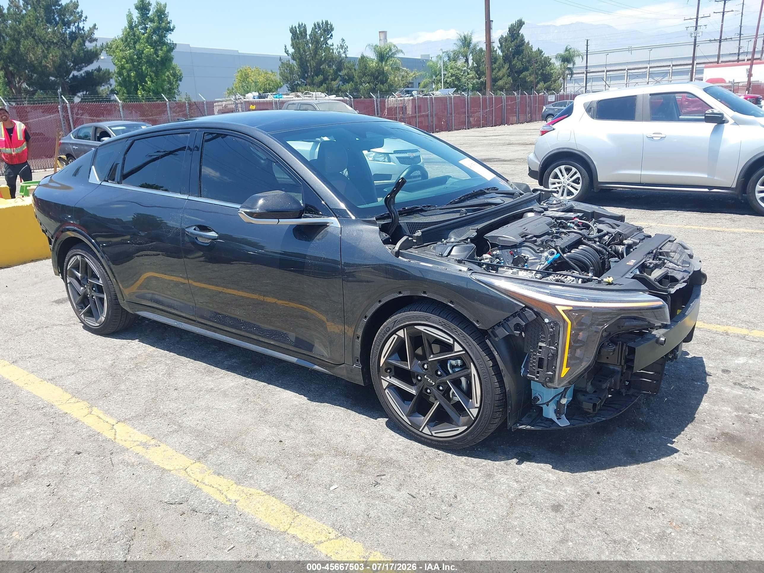 2025 Kia K4 GT-Line, VIN 3KPFW4DE5SE181029 — Side