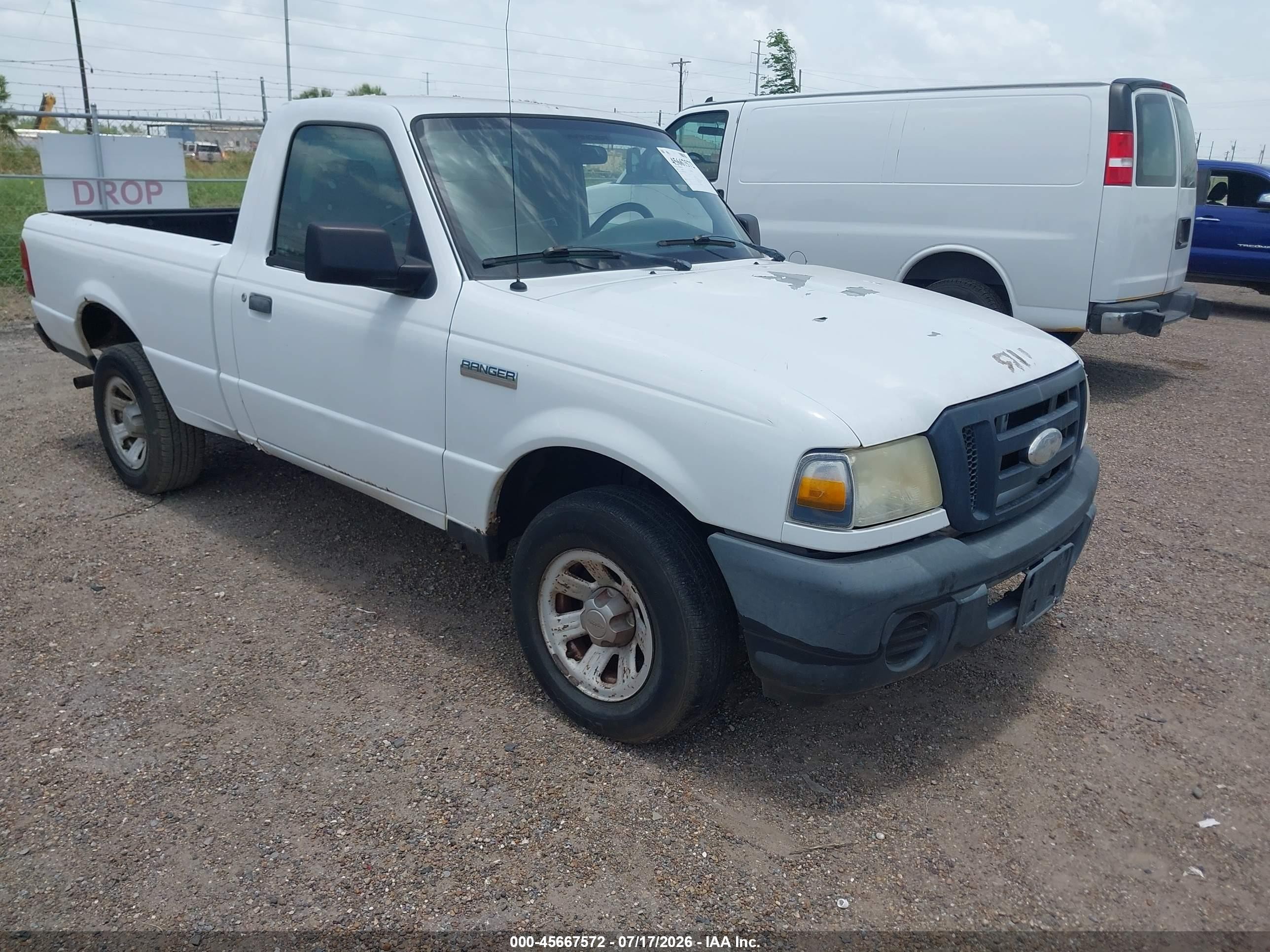 2008 Ford Ranger XL, VIN 1FTYR10D48PA53398 — Normal wear