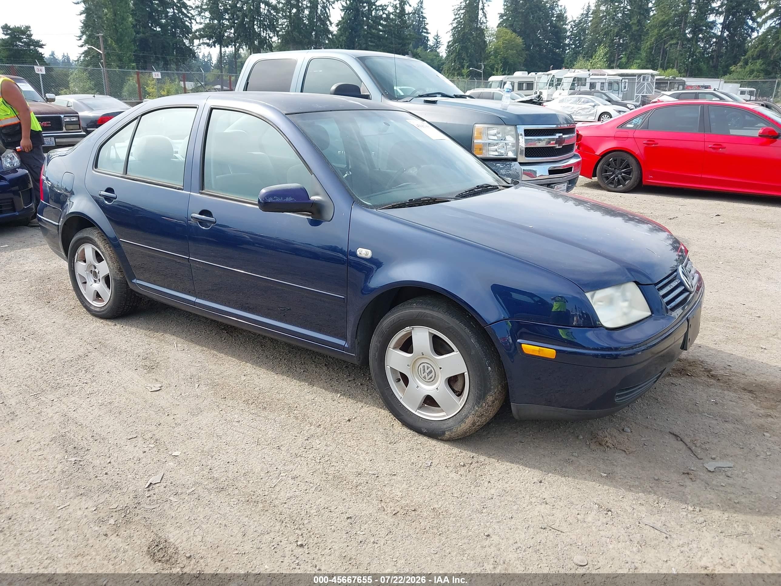 2001 Volkswagen Jetta GLS, VIN 3VWSB69M01M189370 — Обычный износ