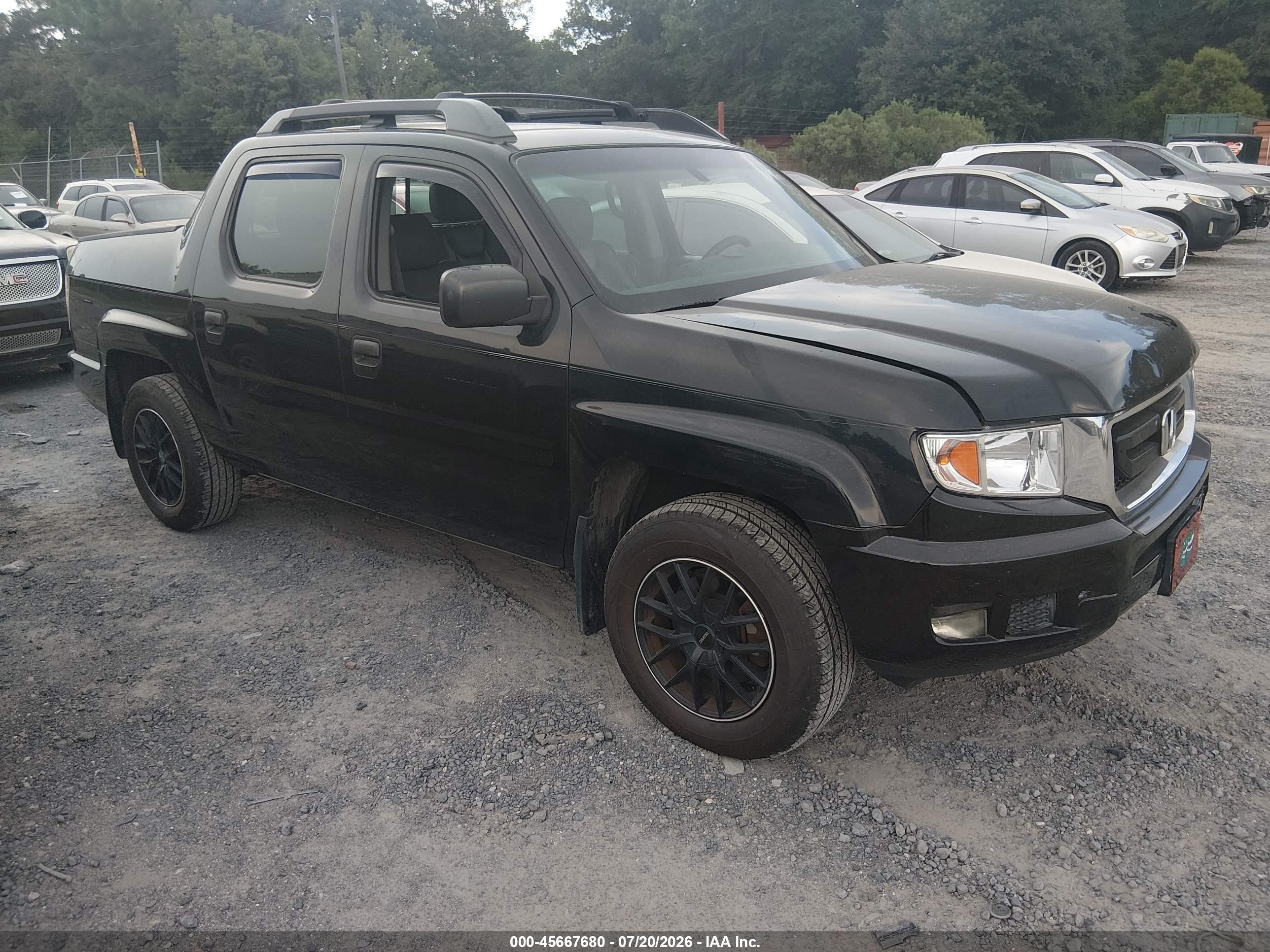 2011 Honda Ridgeline RT, VIN 5FPYK1F29BB008251 — Normal wear