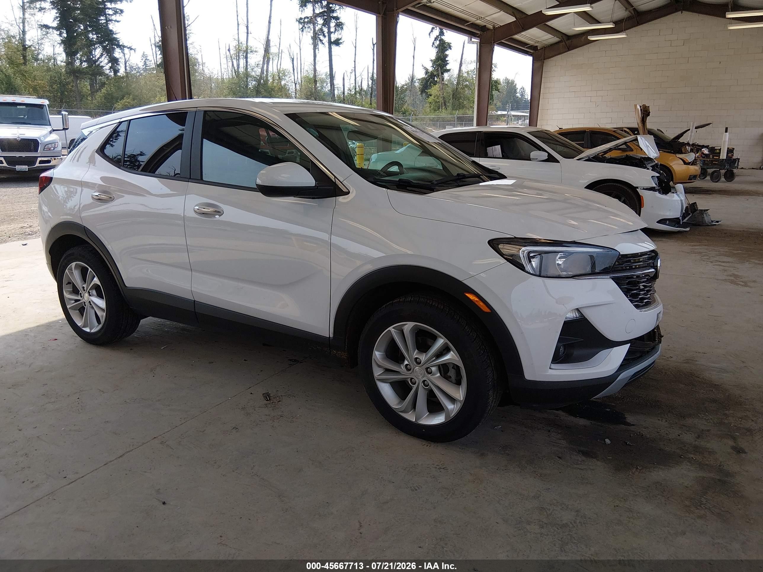2021 Buick Encore GX Preferred, VIN KL4MMBS25MB098639 — Front end
