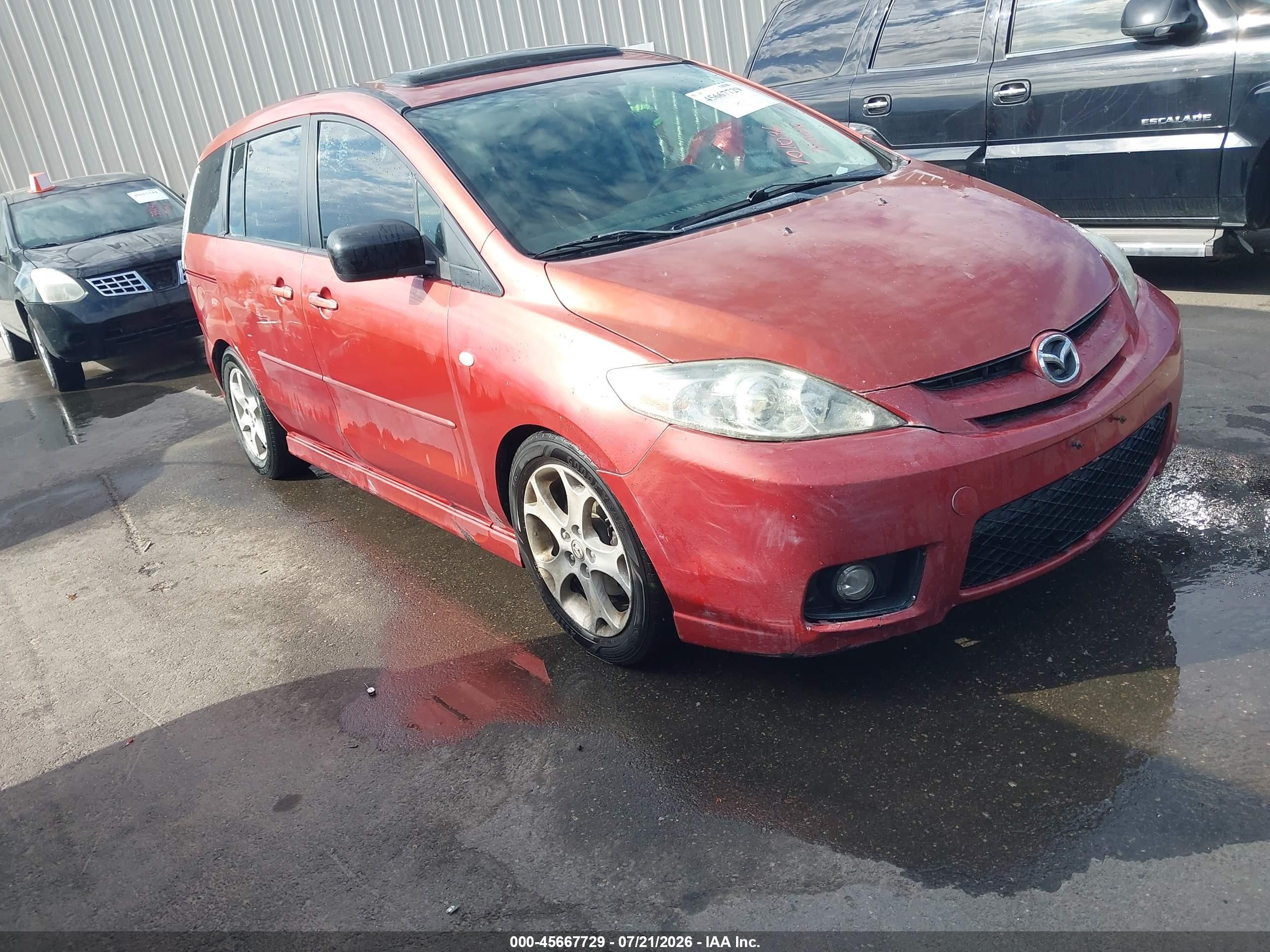 2006 Mazda 5 Sport, VIN JM1CR293X60101096 — Normal wear