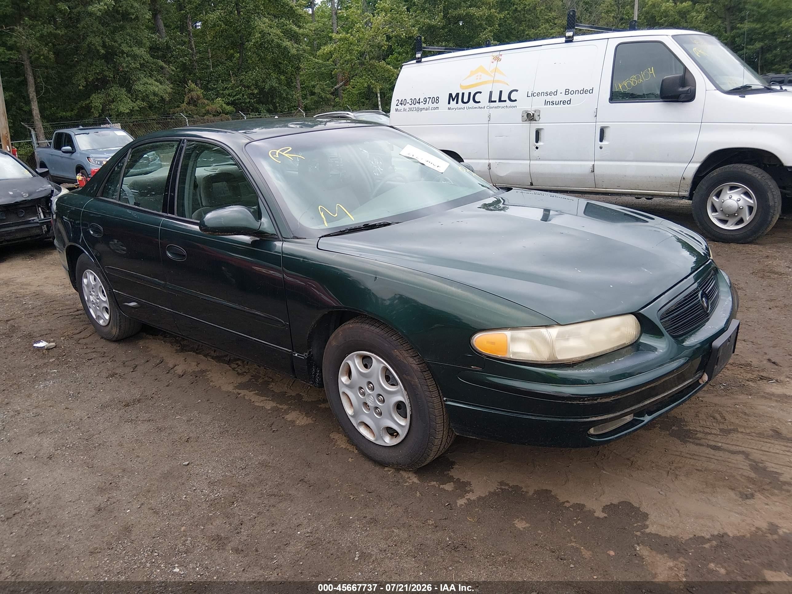 2003 Buick Regal LS, VIN 2G4WB52K931187209 — Normal wear
