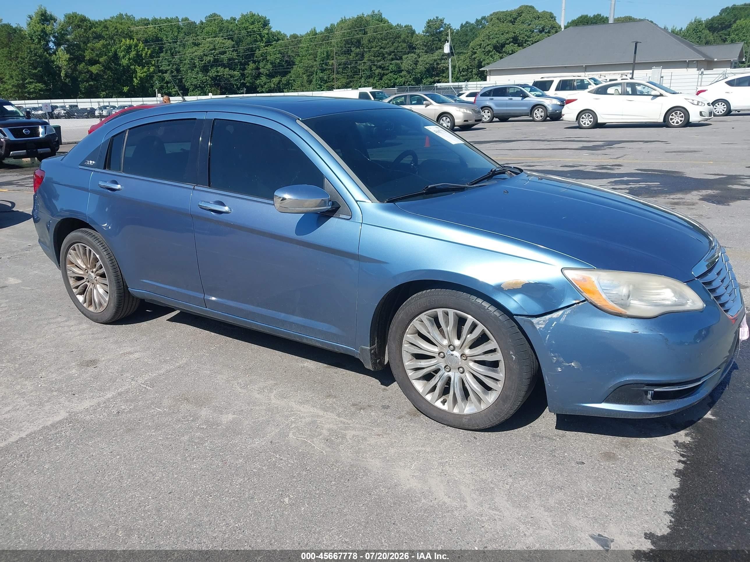 2011 Chrysler 200 Limited, VIN 1C3BC2FG7BN533120 — Обычный износ