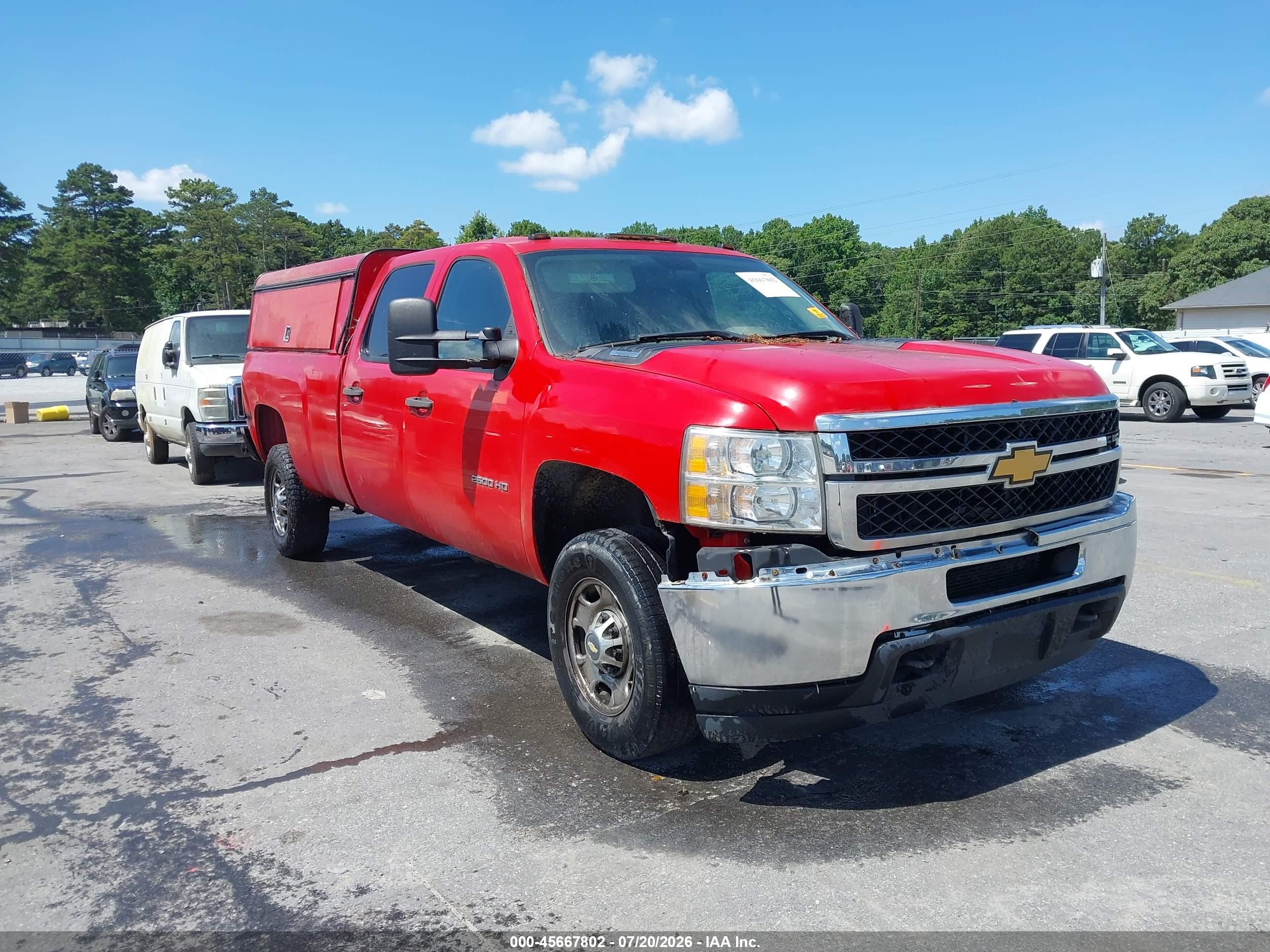2012 Chevrolet Silverado 2500HD Work Truck, VIN 1GC1CVCG4CF222415 — Normal wear
