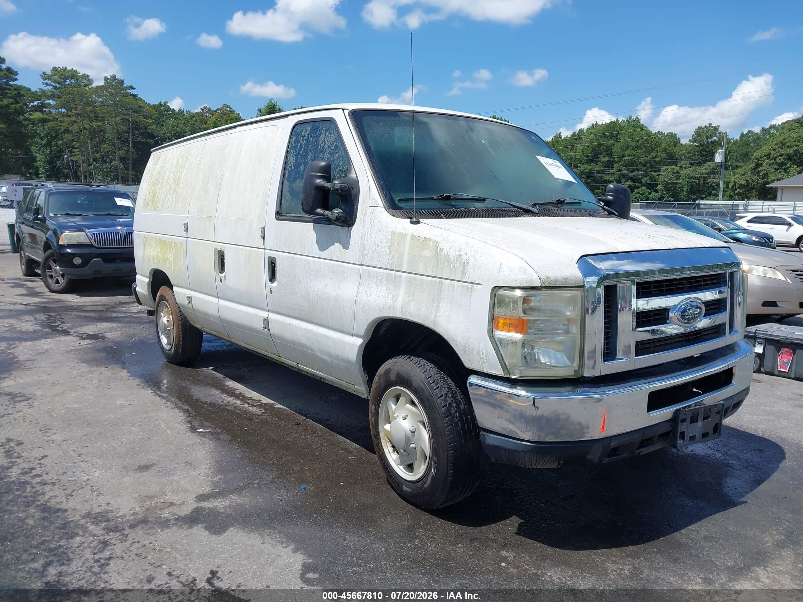 2013 Ford Econoline Cargo Commercial, VIN 1FTNE1EW5DDA38851 — Normal wear