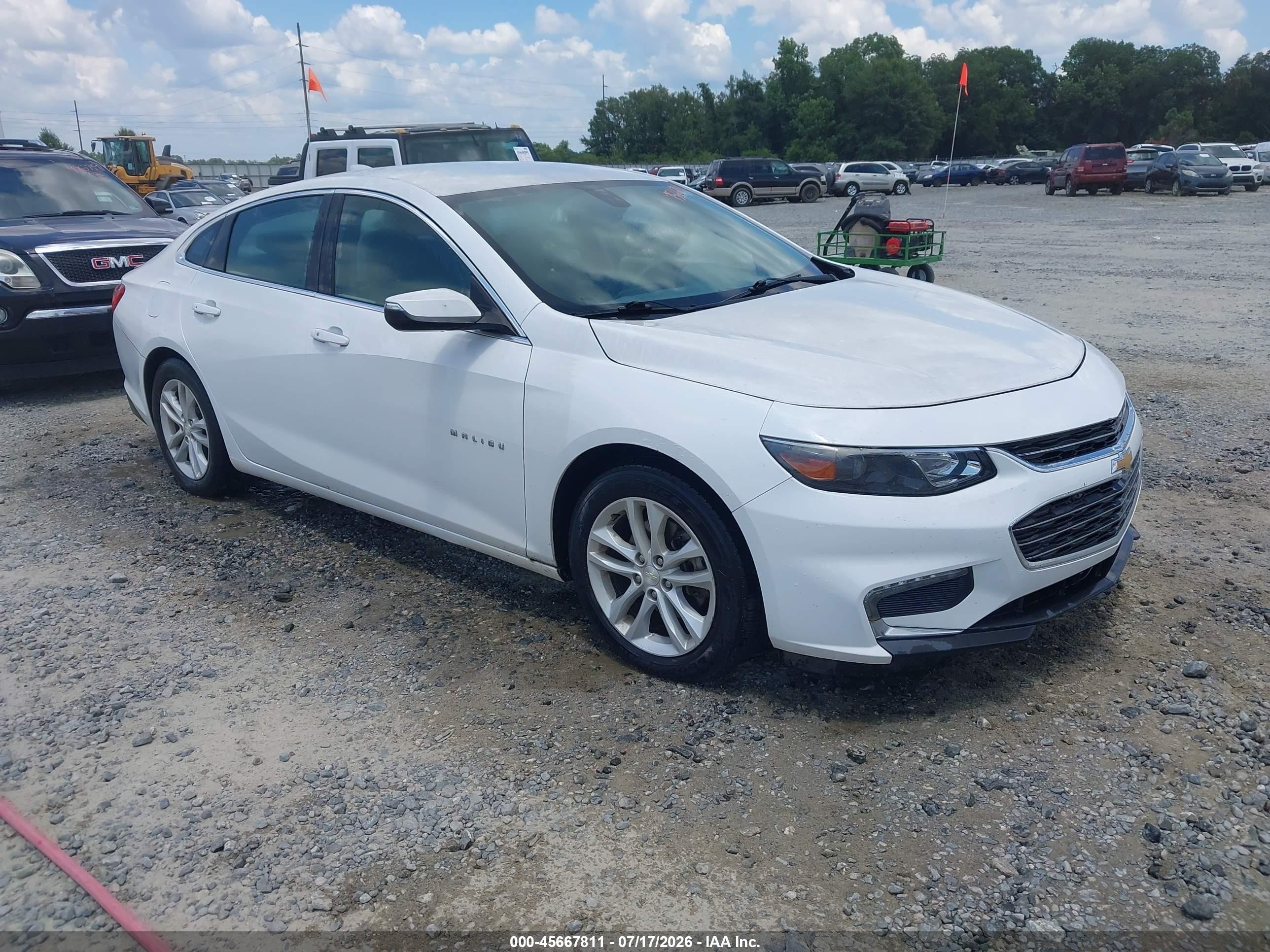 2016 Chevrolet Malibu LT, VIN 1G1ZE5ST6GF181814 — Normal wear