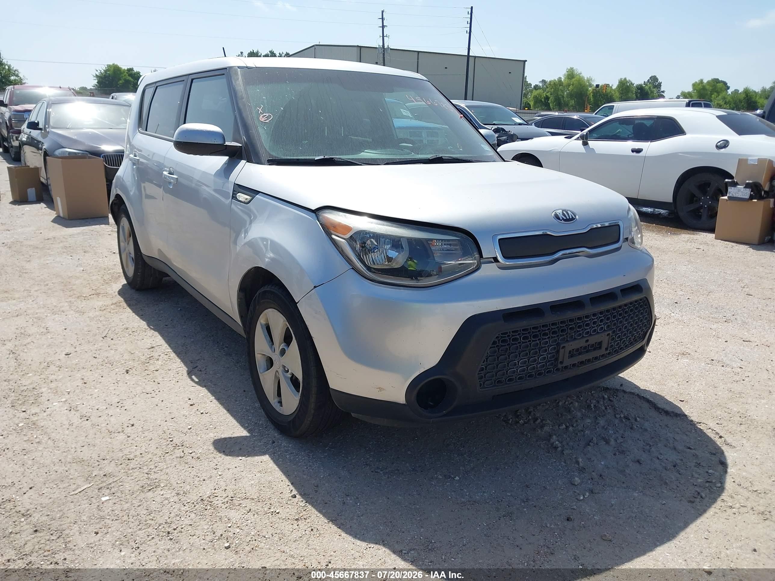 2014 Kia Soul, VIN KNDJN2A2XE7705677 — Normal wear