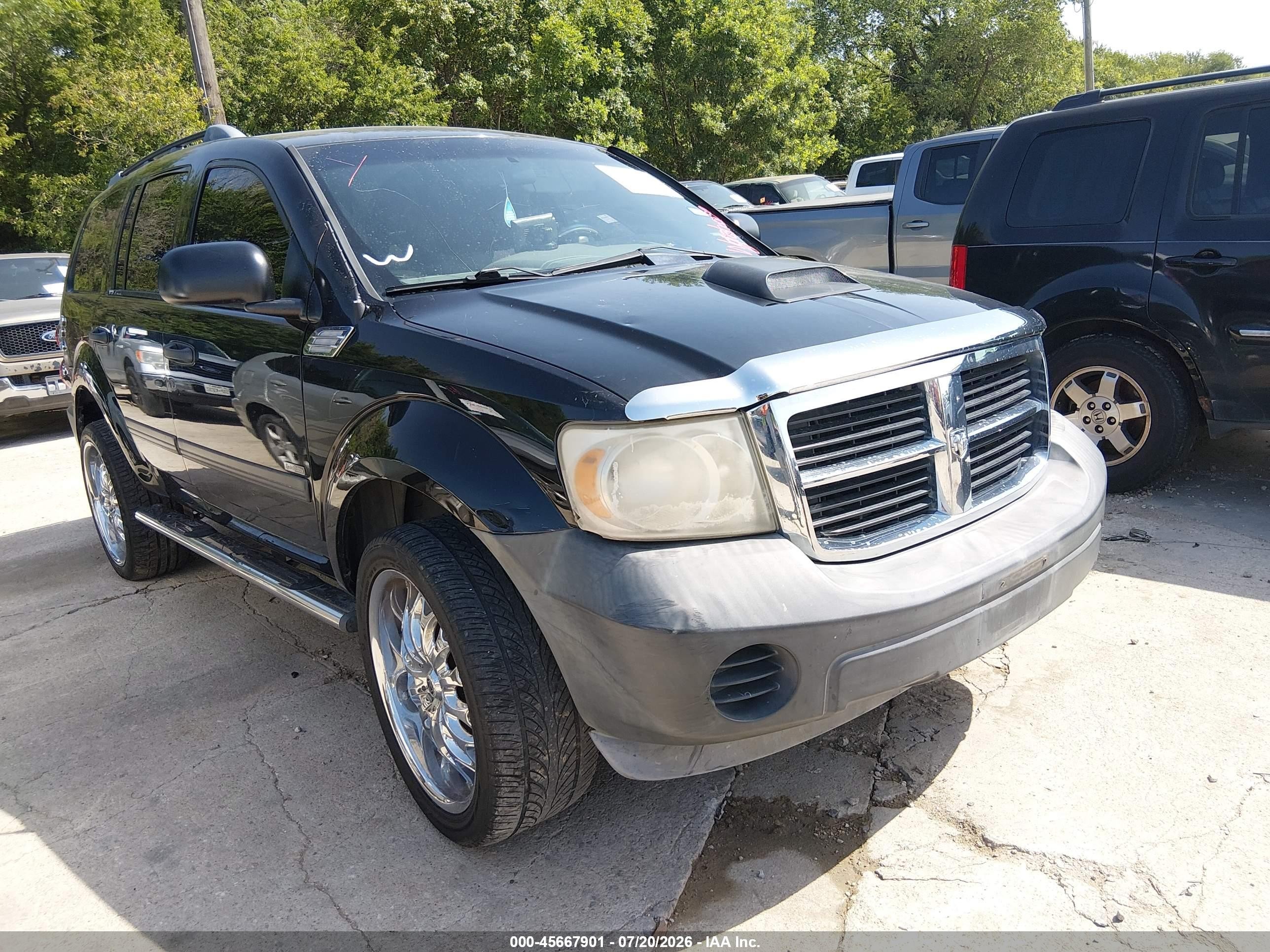 2007 Dodge Durango SXT, VIN 1D8HD38K57F579672 — Normal wear