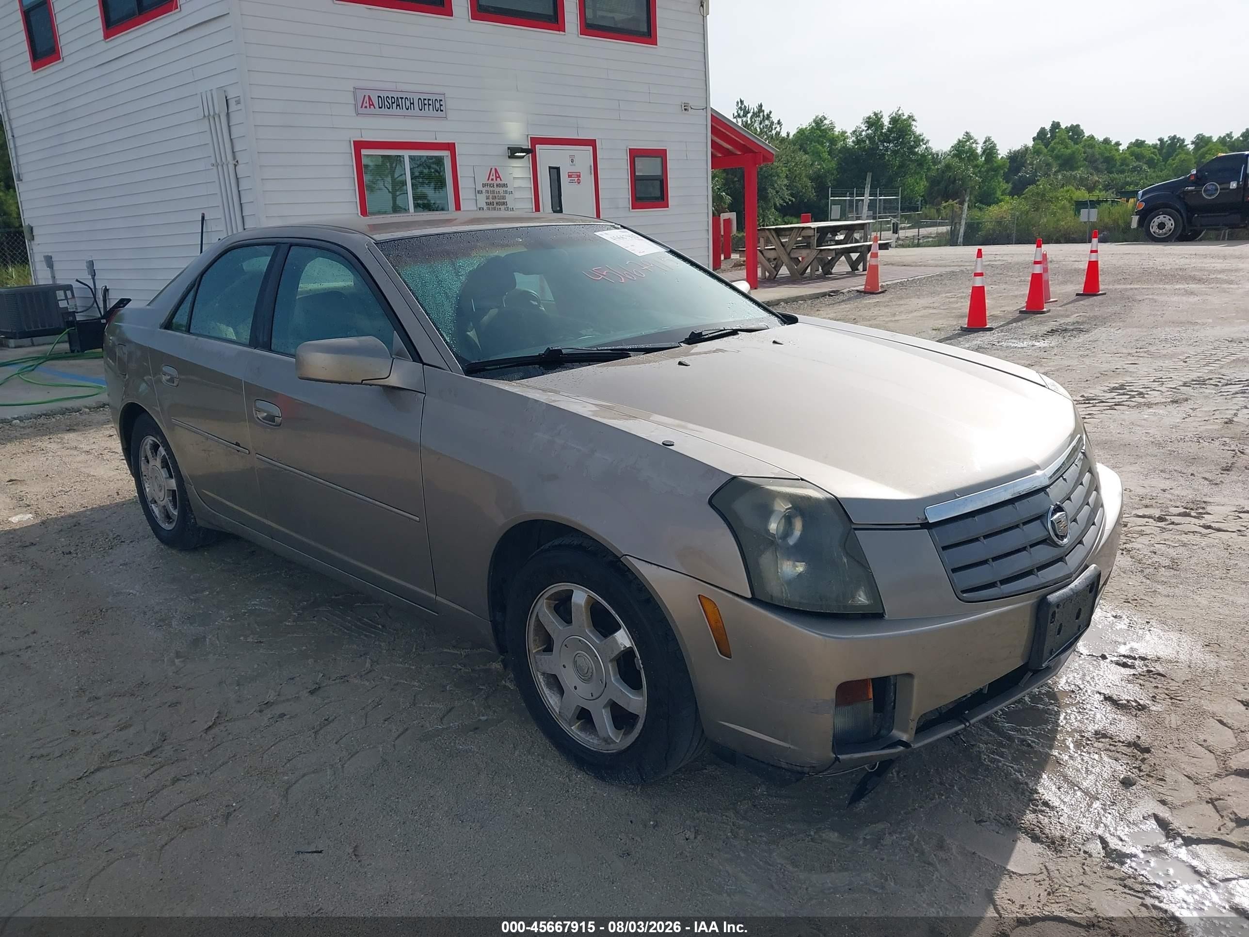 2004 Cadillac CTS, VIN 1G6DM577240103063 — Normal wear
