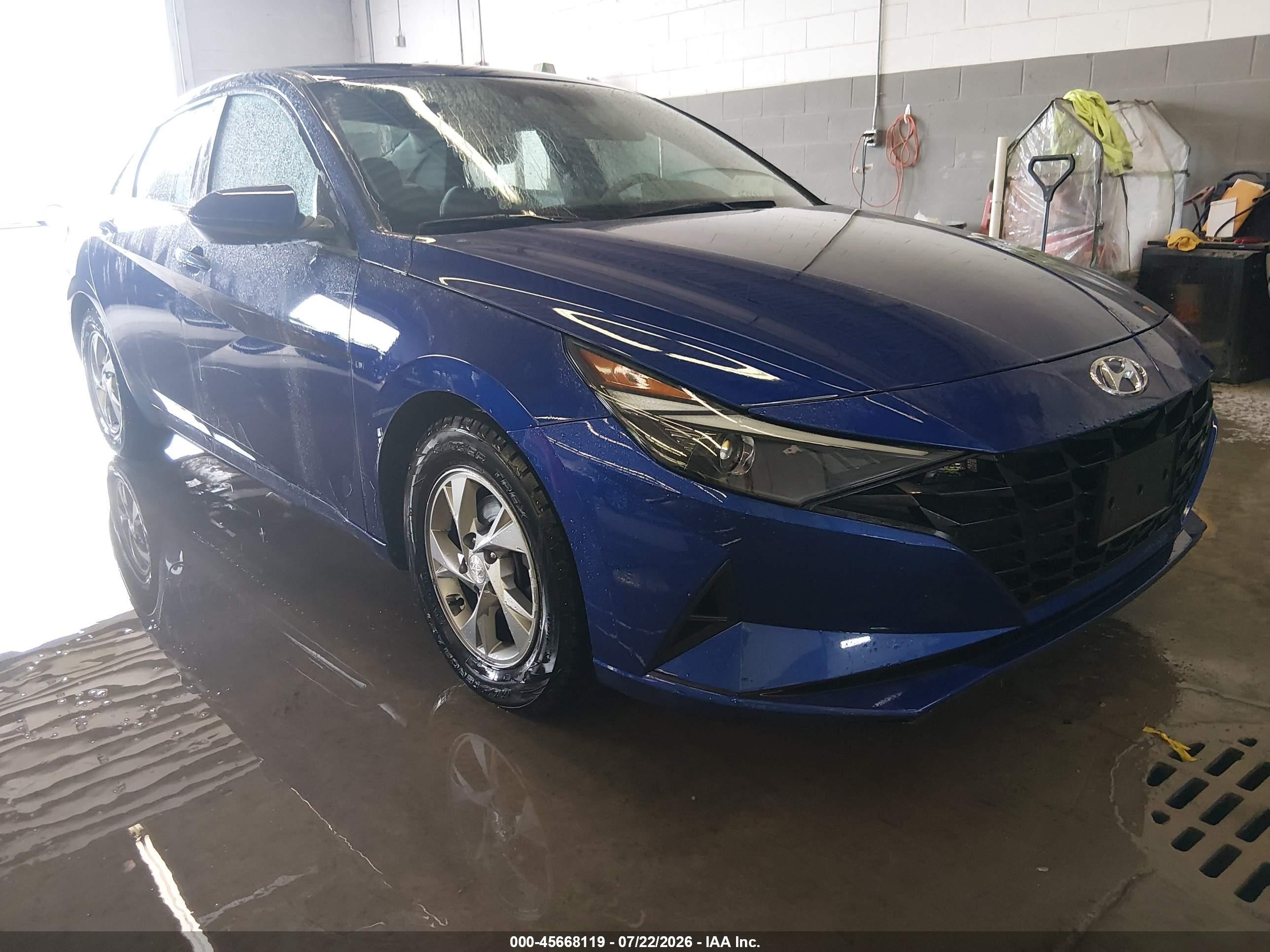 2021 Hyundai Elantra SE, VIN 5NPLL4AG2MH048311 — Side
